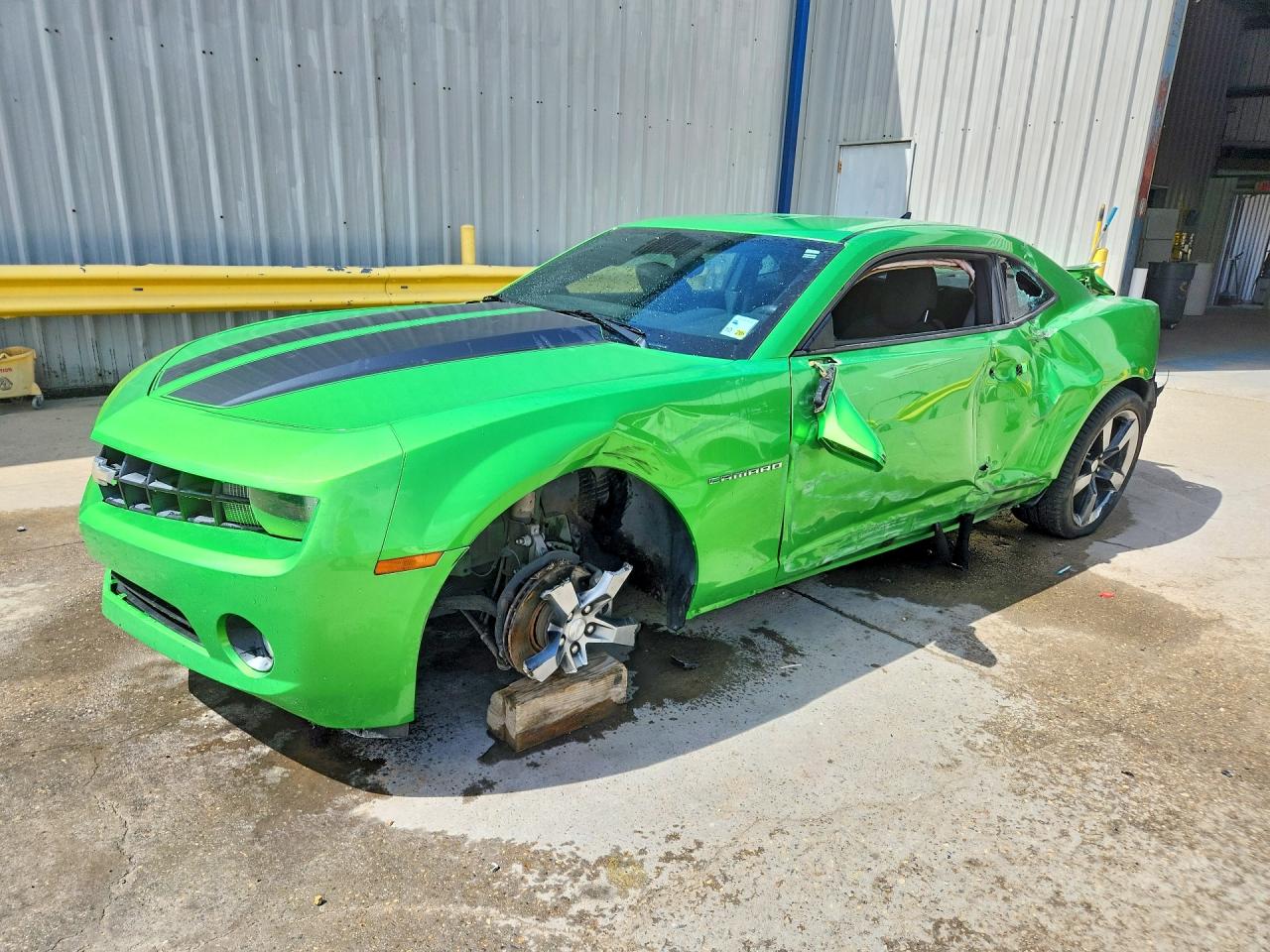 2010 Chevrolet Camaro Lt Green vin: 2G1FB1EV1A9214252