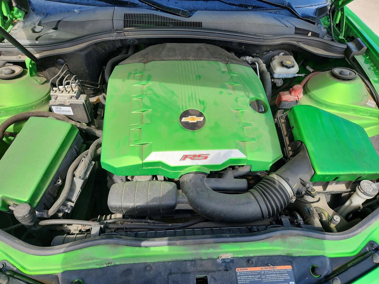 2010 Chevrolet Camaro Lt Green vin: 2G1FB1EV1A9214252