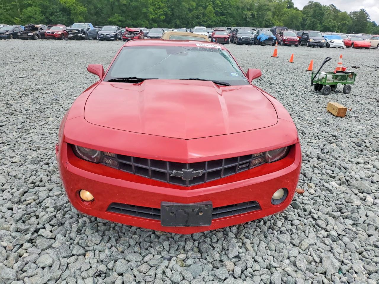 2010 Chevrolet Camaro Lt Красный vin: 2G1FB1EV1A9227759