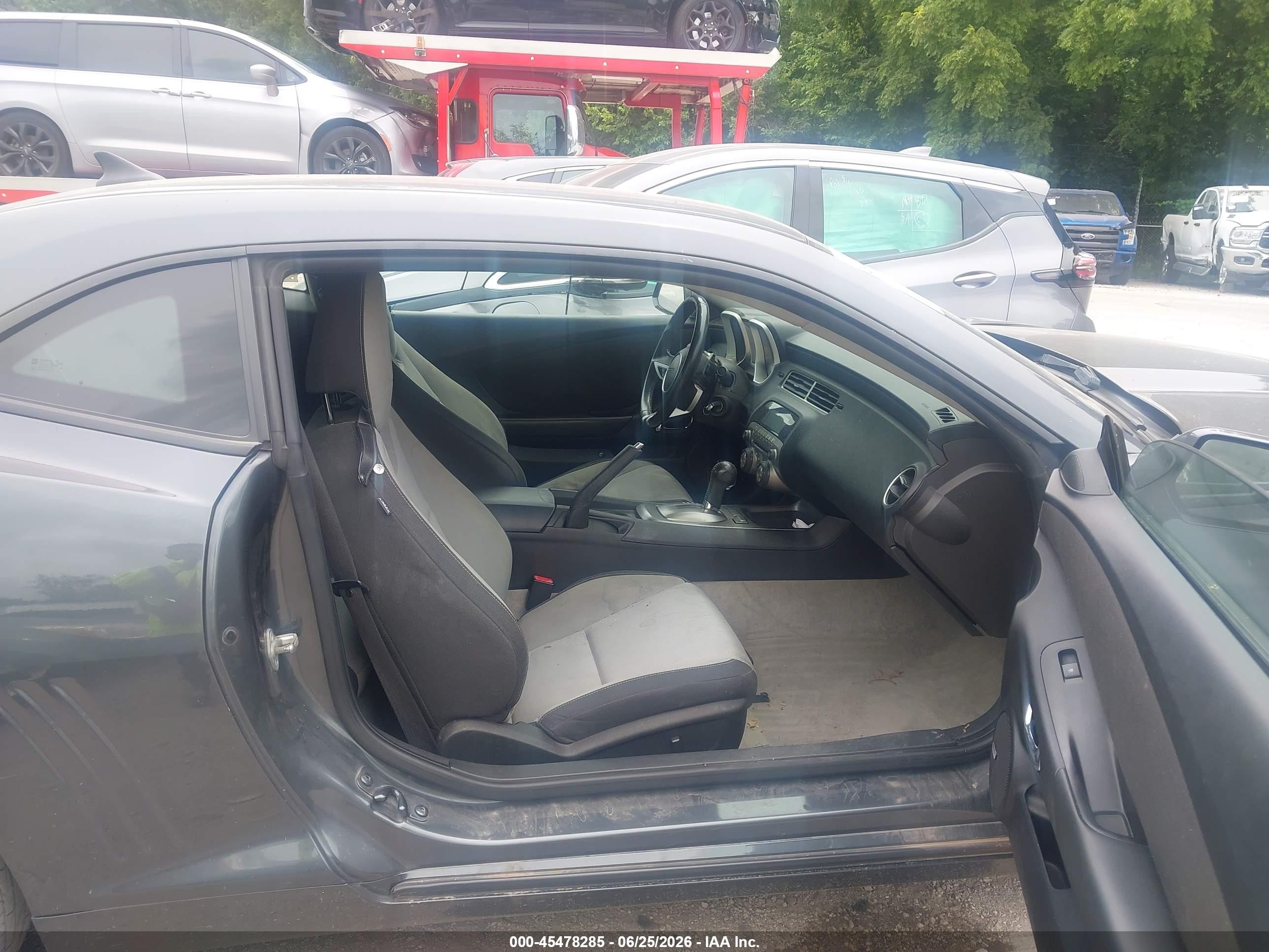 2010 Chevrolet Camaro 1lt Gray vin: 2G1FB1EV2A9175512