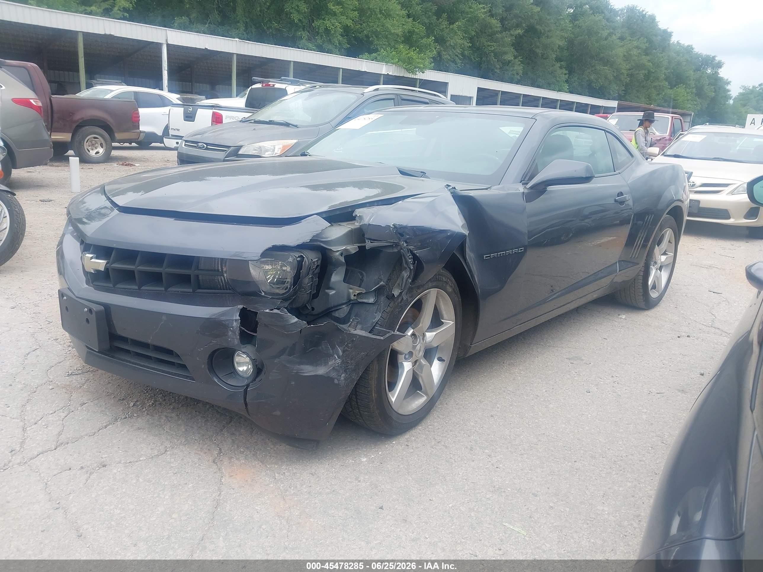 2010 Chevrolet Camaro 1lt Gray vin: 2G1FB1EV2A9175512