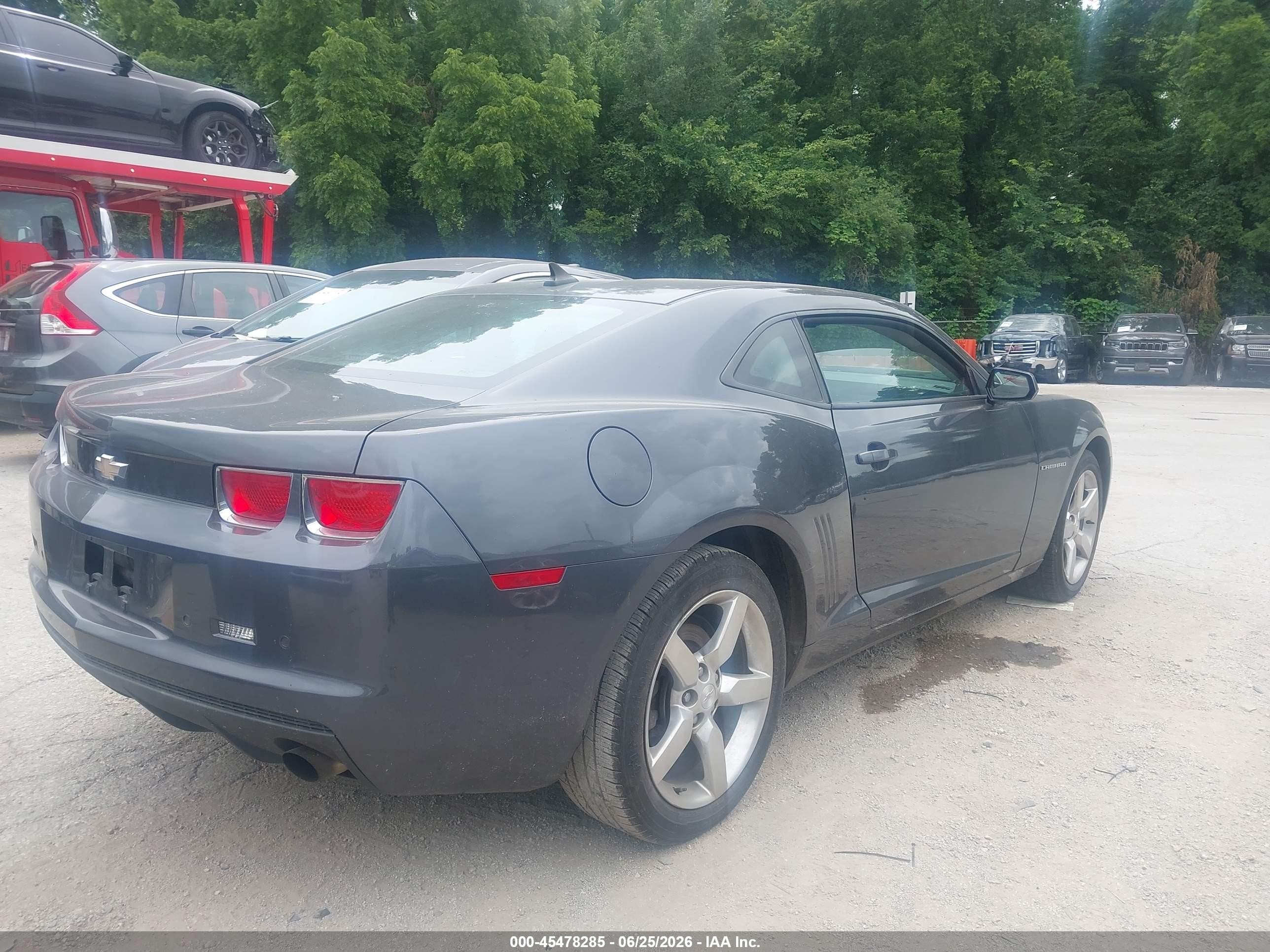2010 Chevrolet Camaro 1lt Gray vin: 2G1FB1EV2A9175512