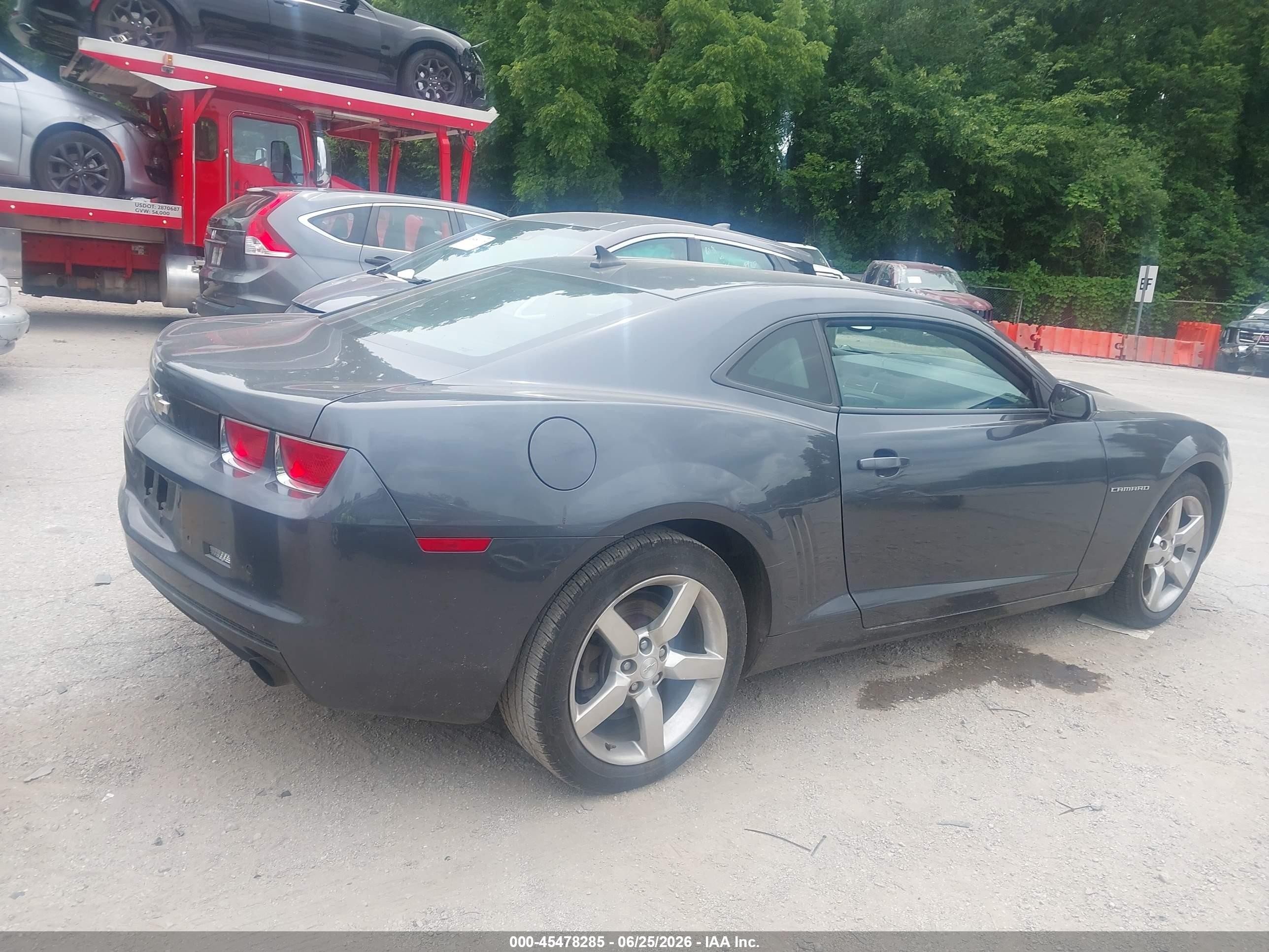 2010 Chevrolet Camaro 1lt Gray vin: 2G1FB1EV2A9175512