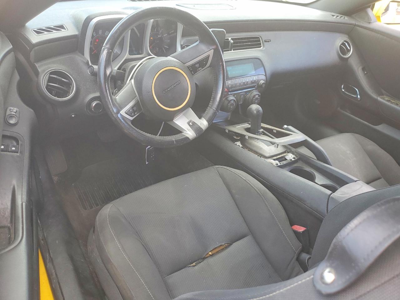 2010 Chevrolet Camaro Lt Yellow vin: 2G1FB1EV2A9190771