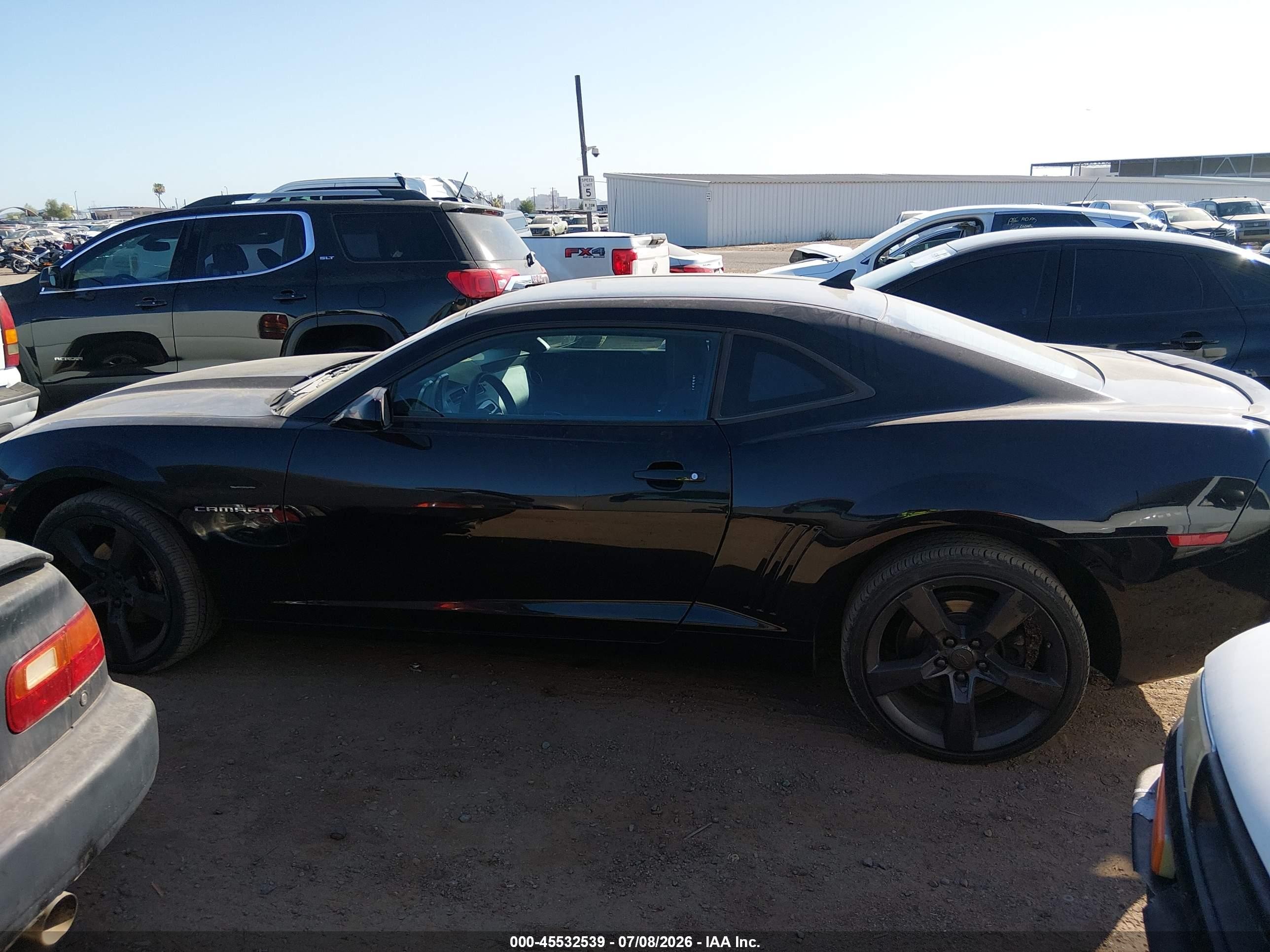 2010 Chevrolet Camaro 1lt Black vin: 2G1FB1EV2A9194965