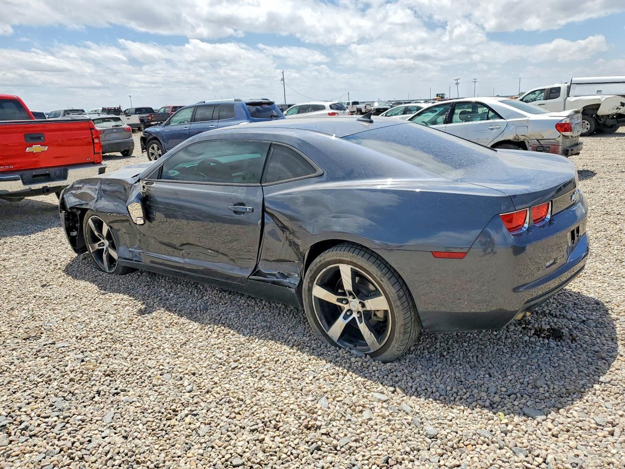 2010 Chevrolet Camaro Lt Blue vin: 2G1FB1EV2A9206659
