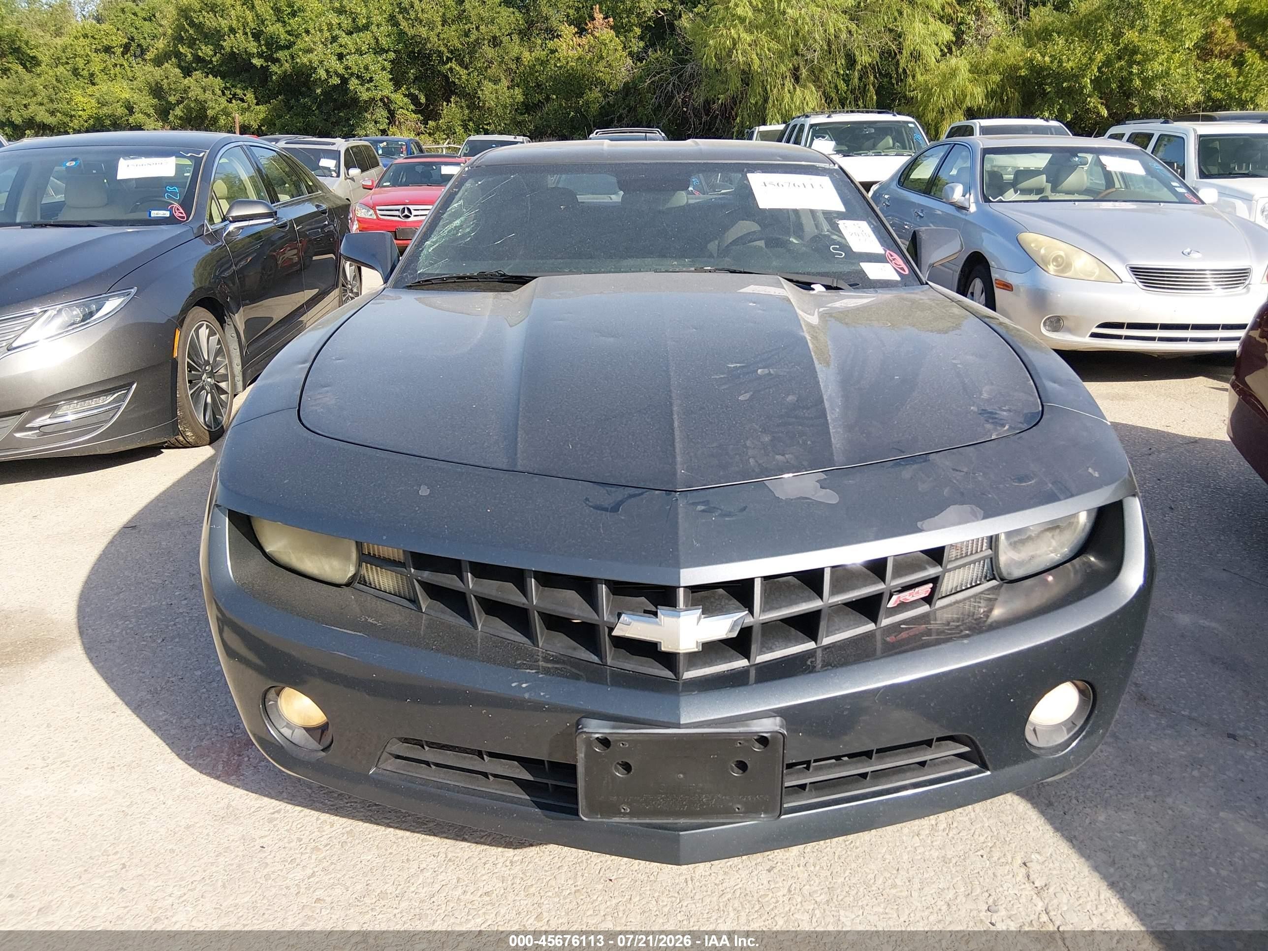 2010 Chevrolet Camaro 1lt Black vin: 2G1FB1EV2A9222747