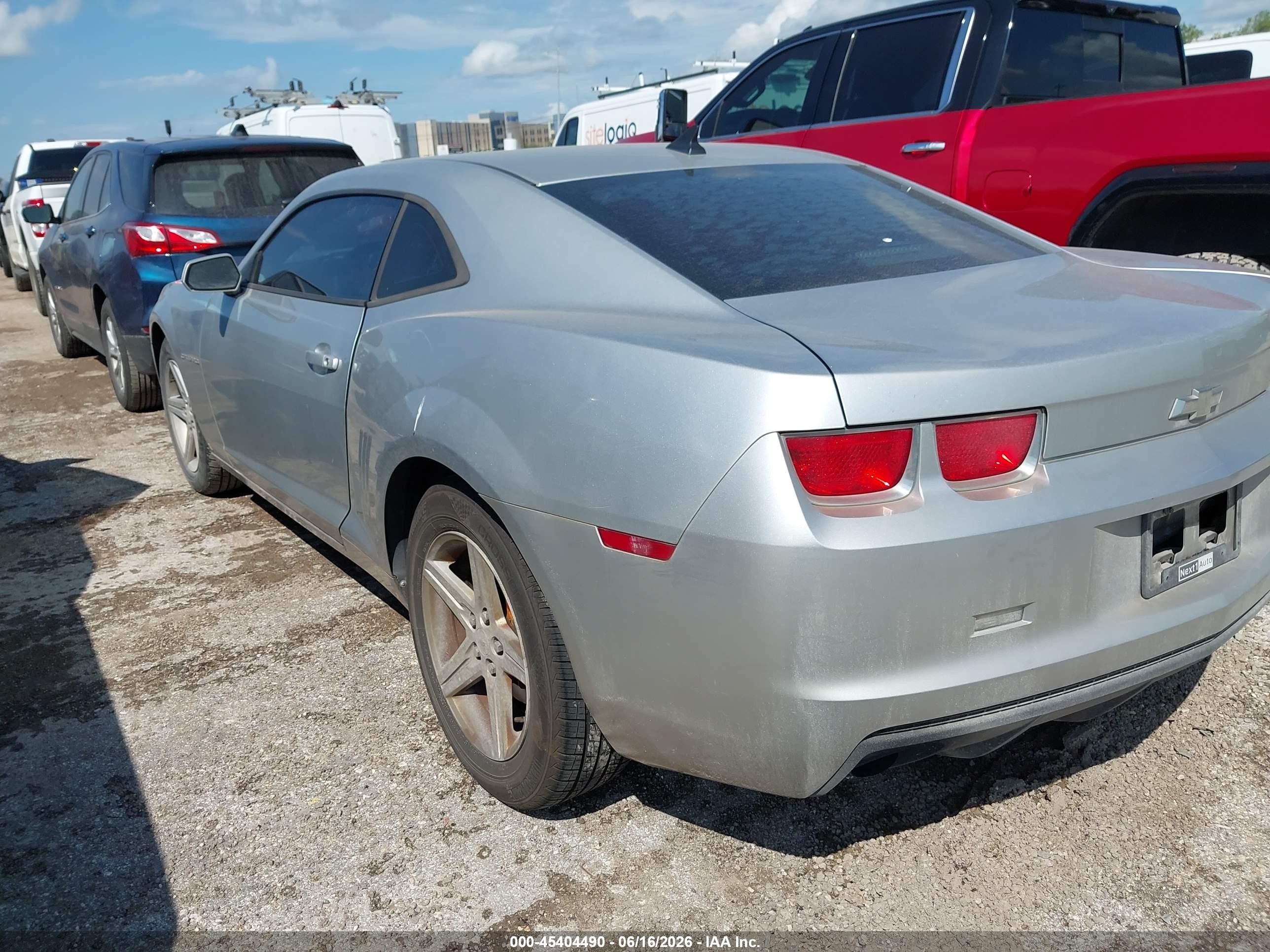 2010 Chevrolet Camaro 1lt Silver vin: 2G1FB1EV3A9132152