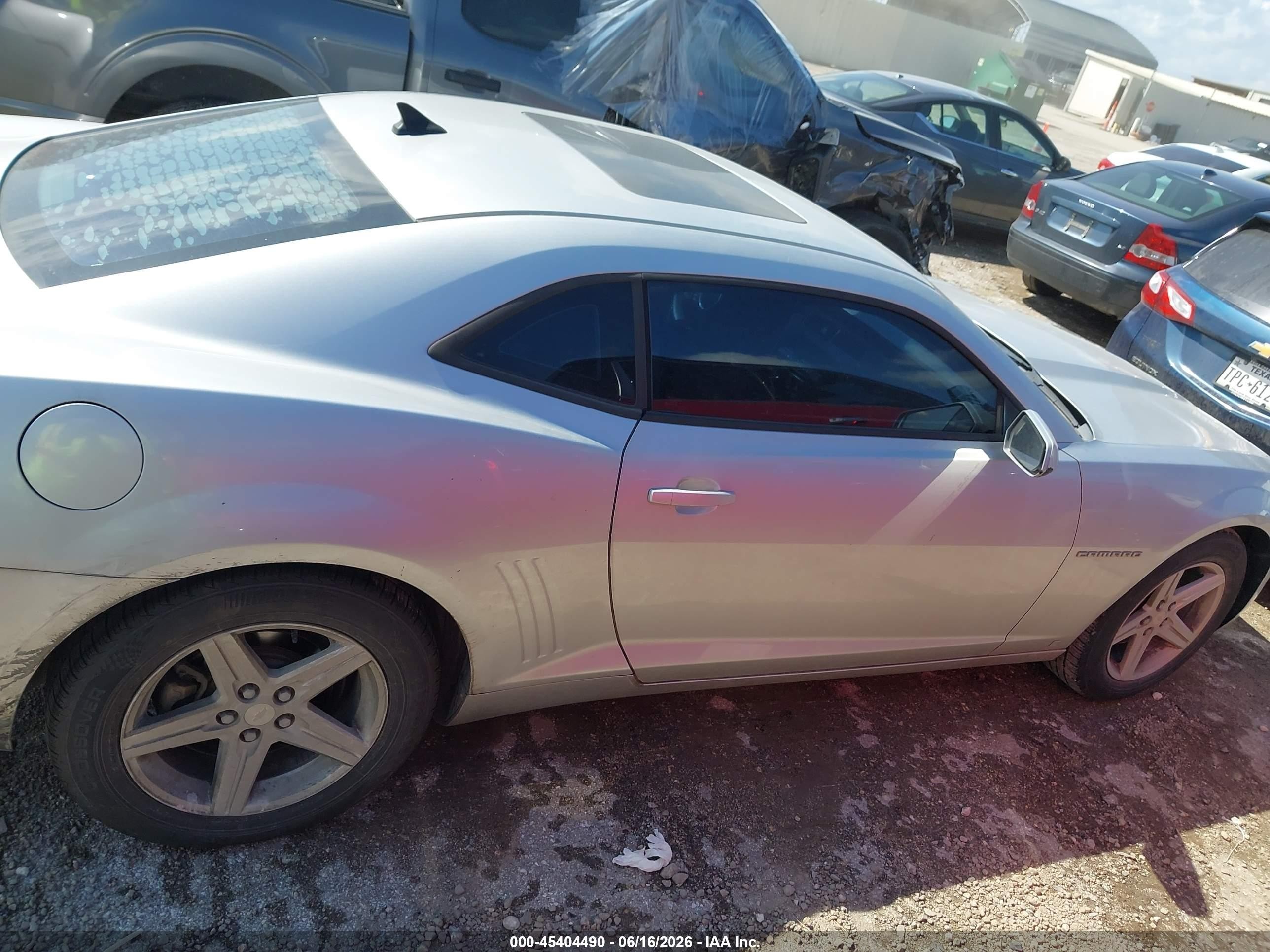 2010 Chevrolet Camaro 1lt Silver vin: 2G1FB1EV3A9132152