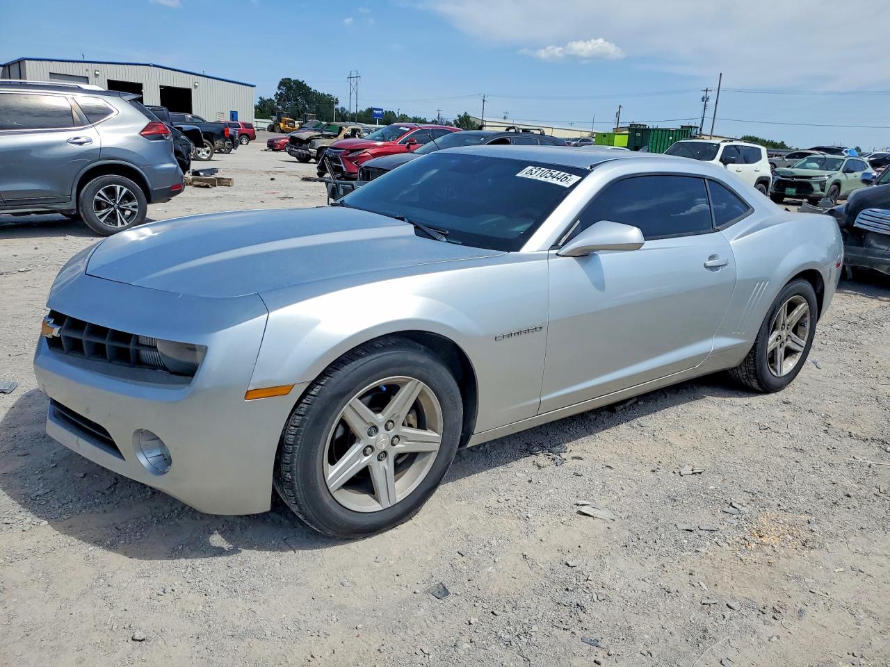 2010 Chevrolet Camaro Lt Silver vin: 2G1FB1EV3A9132233