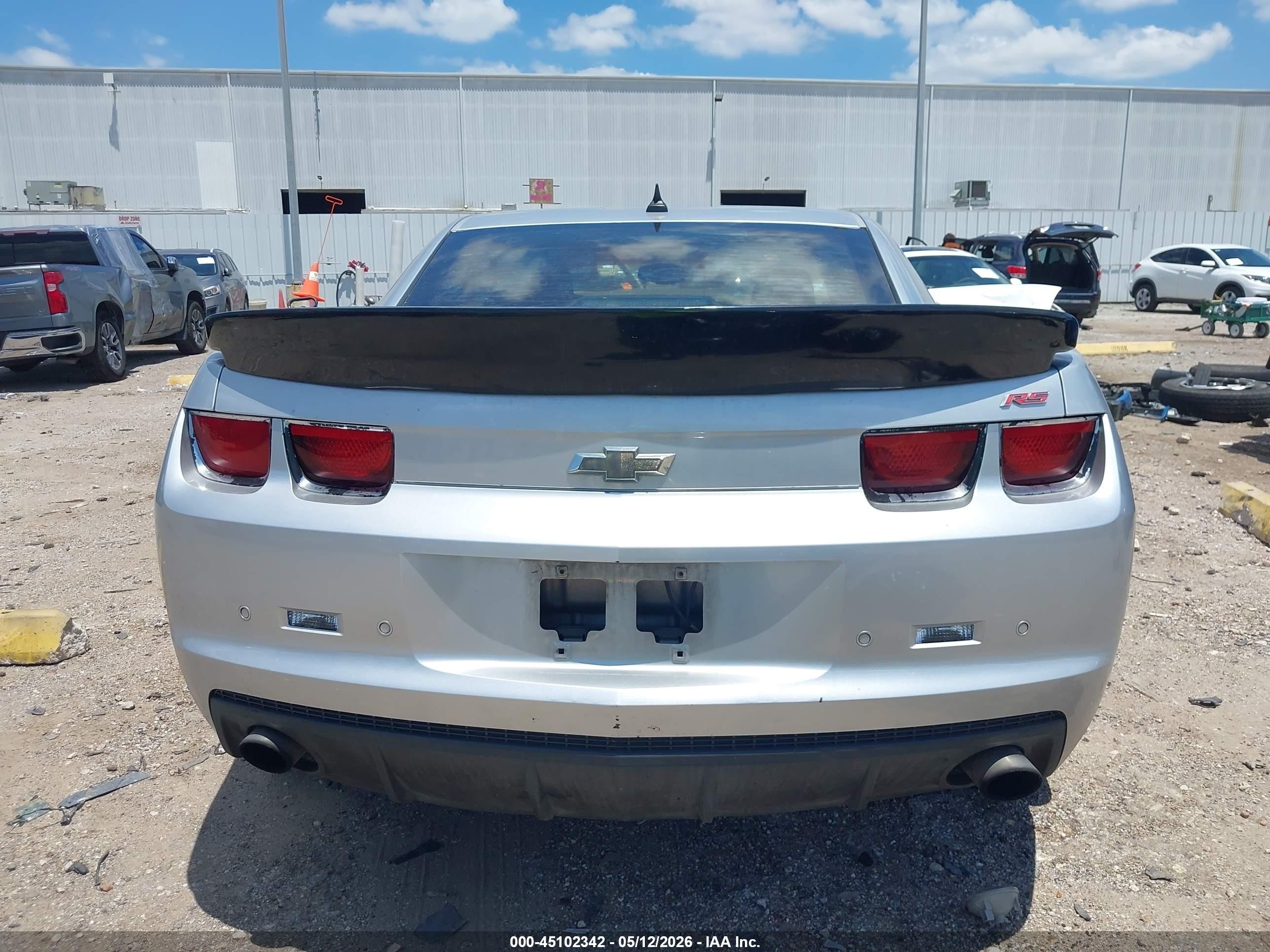 2010 Chevrolet Camaro 1lt Silver vin: 2G1FB1EV3A9156404