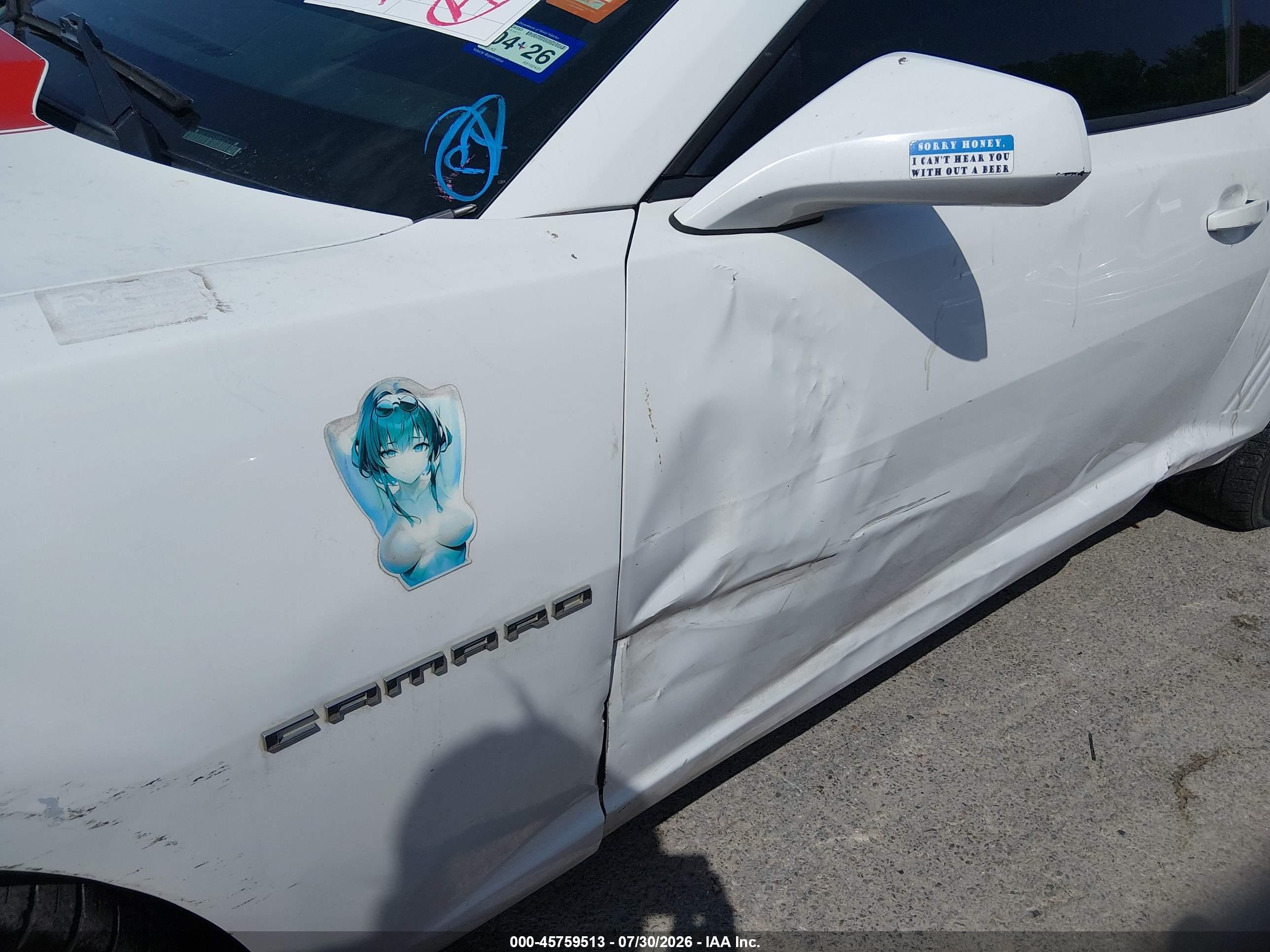 2010 Chevrolet Camaro 1lt White vin: 2G1FB1EV3A9162431