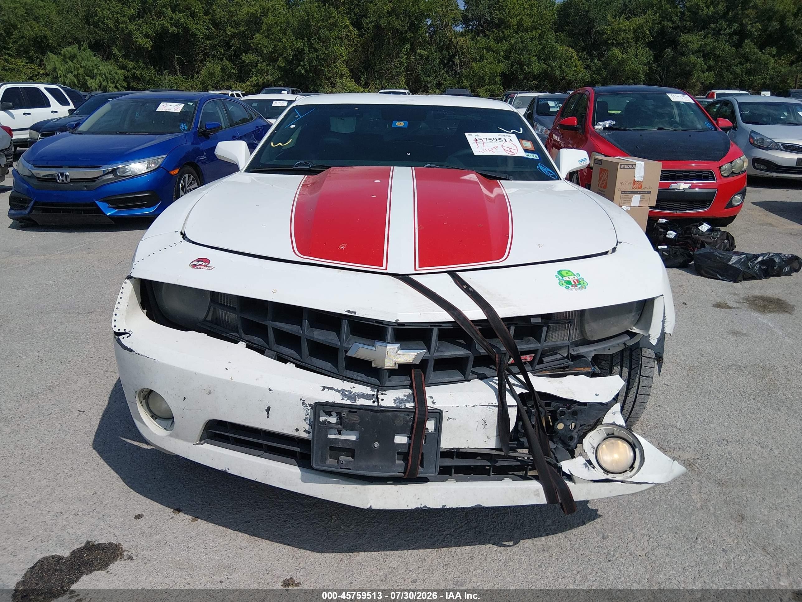 2010 Chevrolet Camaro 1lt White vin: 2G1FB1EV3A9162431