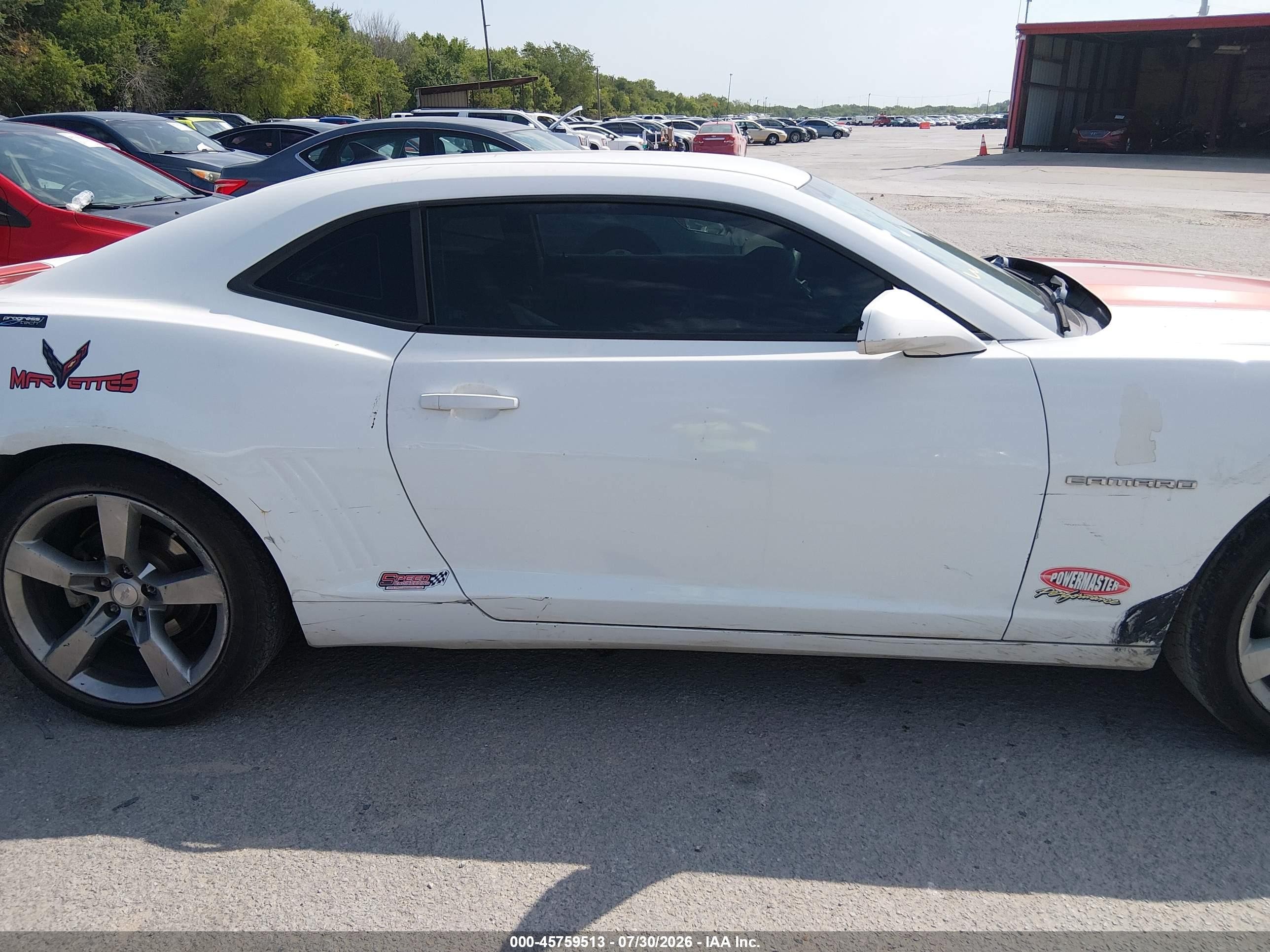 2010 Chevrolet Camaro 1lt White vin: 2G1FB1EV3A9162431