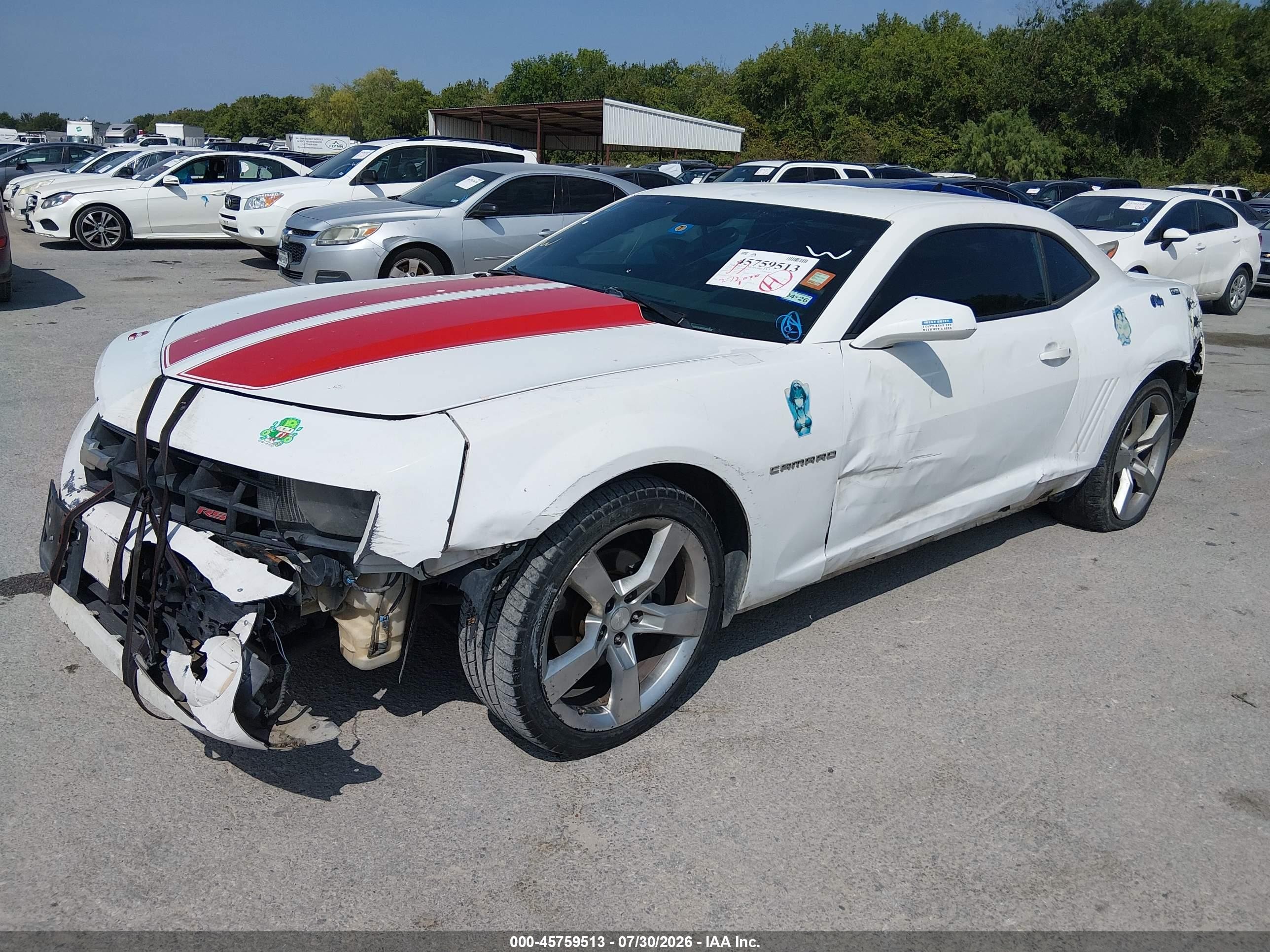 2010 Chevrolet Camaro 1lt White vin: 2G1FB1EV3A9162431