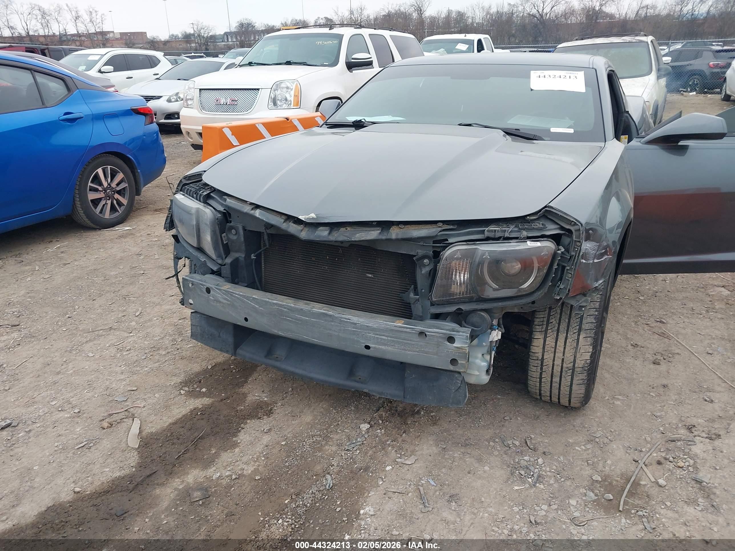 2010 Chevrolet Camaro 1lt Gray vin: 2G1FB1EV3A9224751