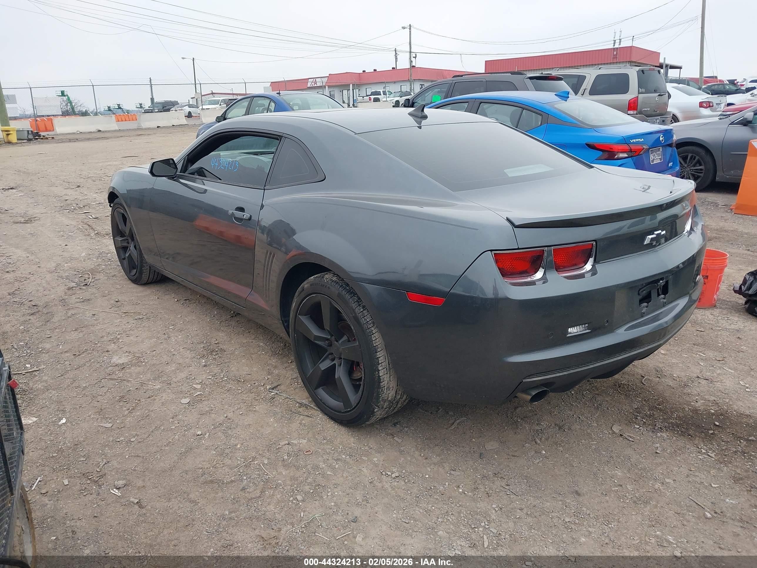 2010 Chevrolet Camaro 1lt Gray vin: 2G1FB1EV3A9224751