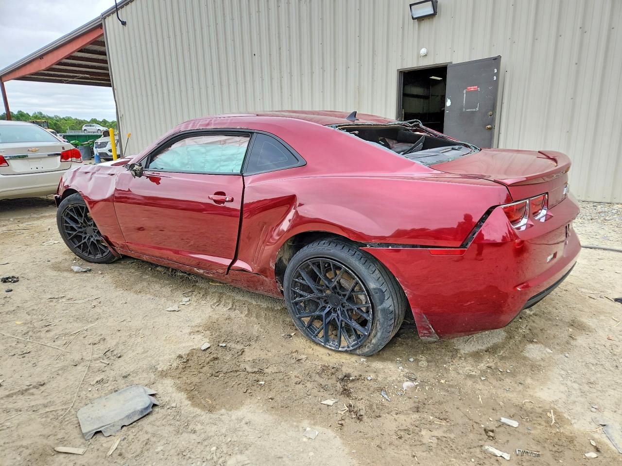 2010 Chevrolet Camaro Lt Темно-бордовый vin: 2G1FB1EV3A9227875