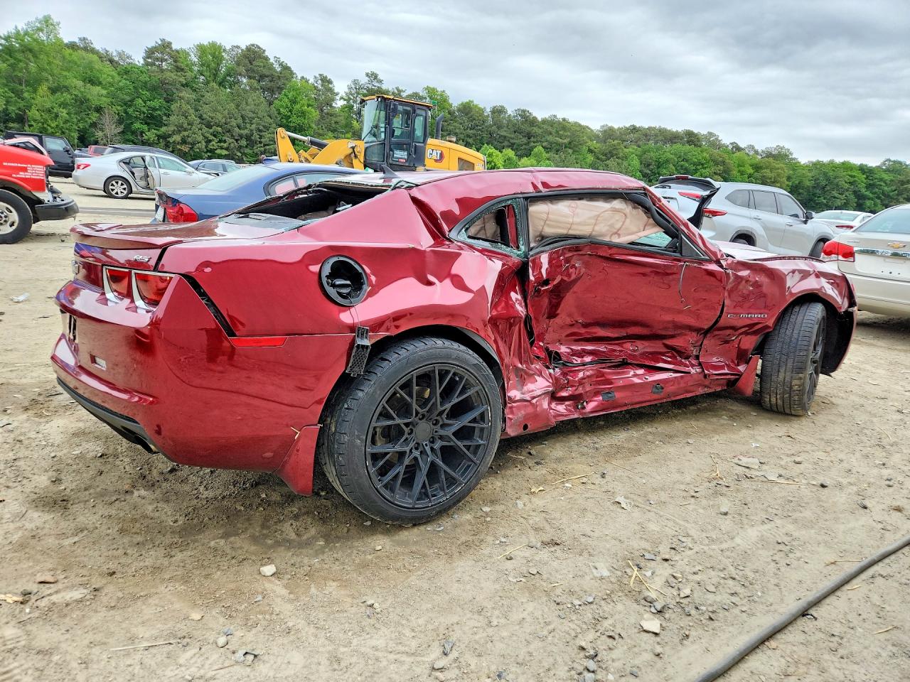 2010 Chevrolet Camaro Lt Темно-бордовый vin: 2G1FB1EV3A9227875