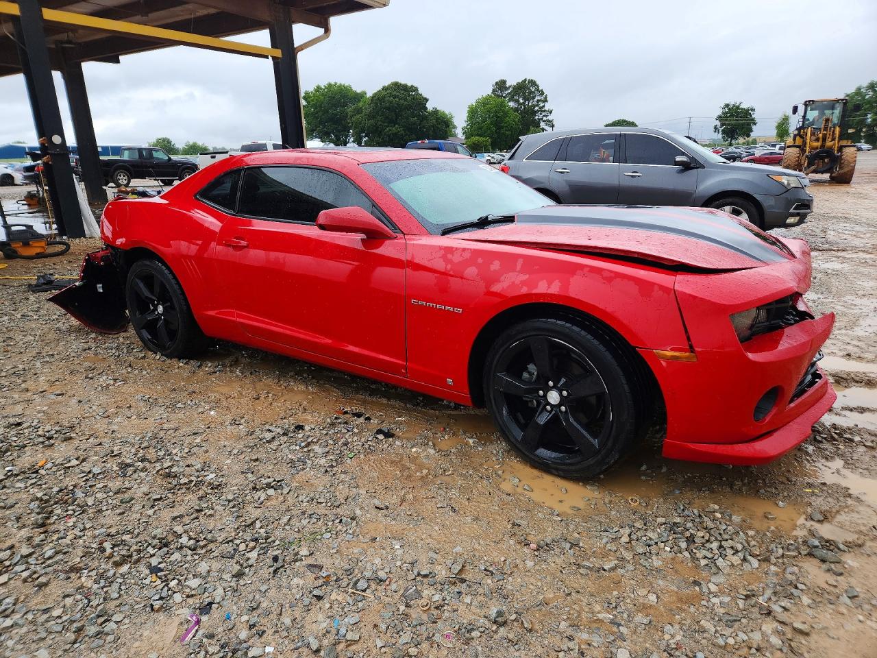 2010 Chevrolet Camaro Lt Red vin: 2G1FB1EV4A9101492