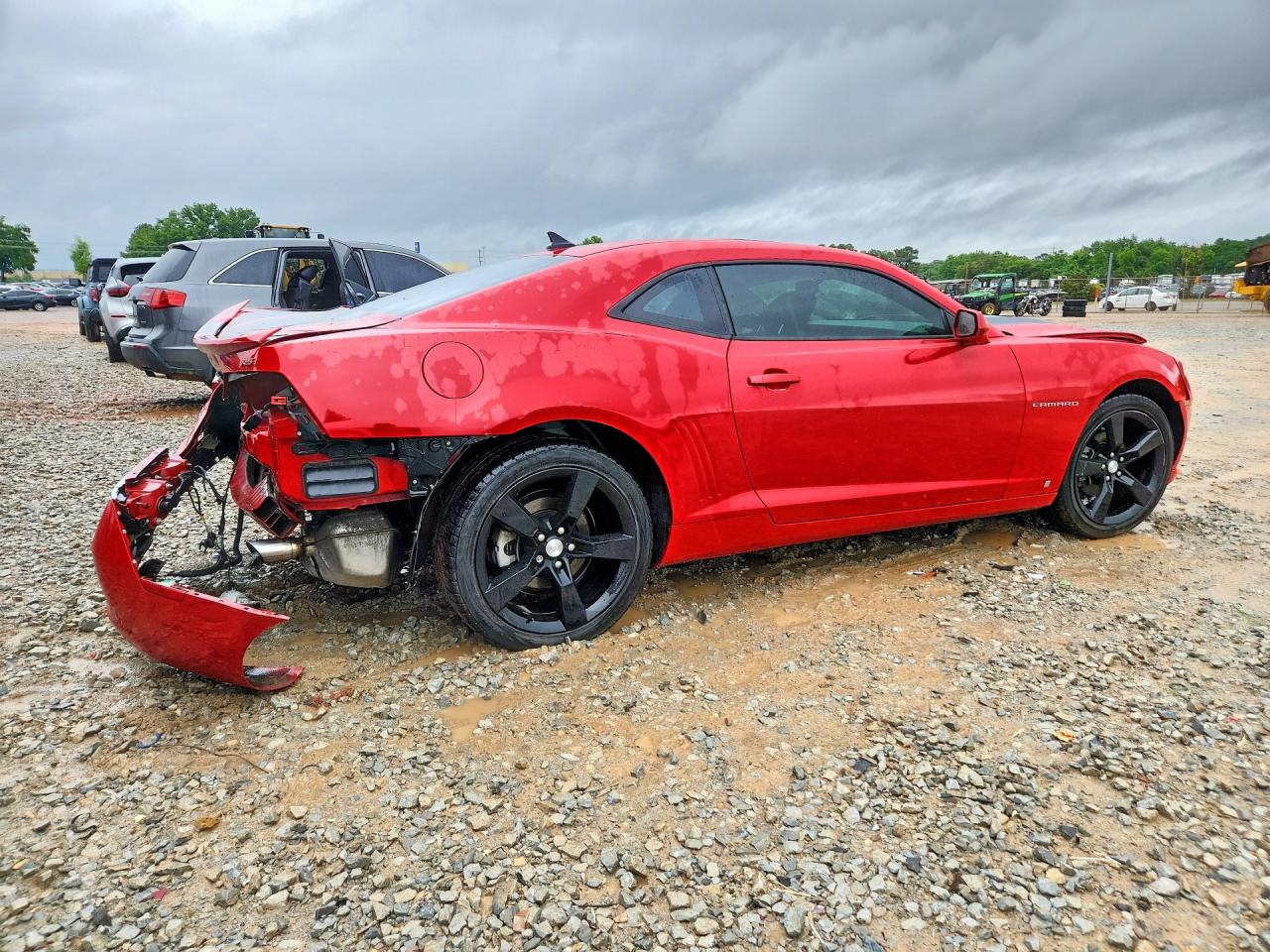 2010 Chevrolet Camaro Lt Red vin: 2G1FB1EV4A9101492