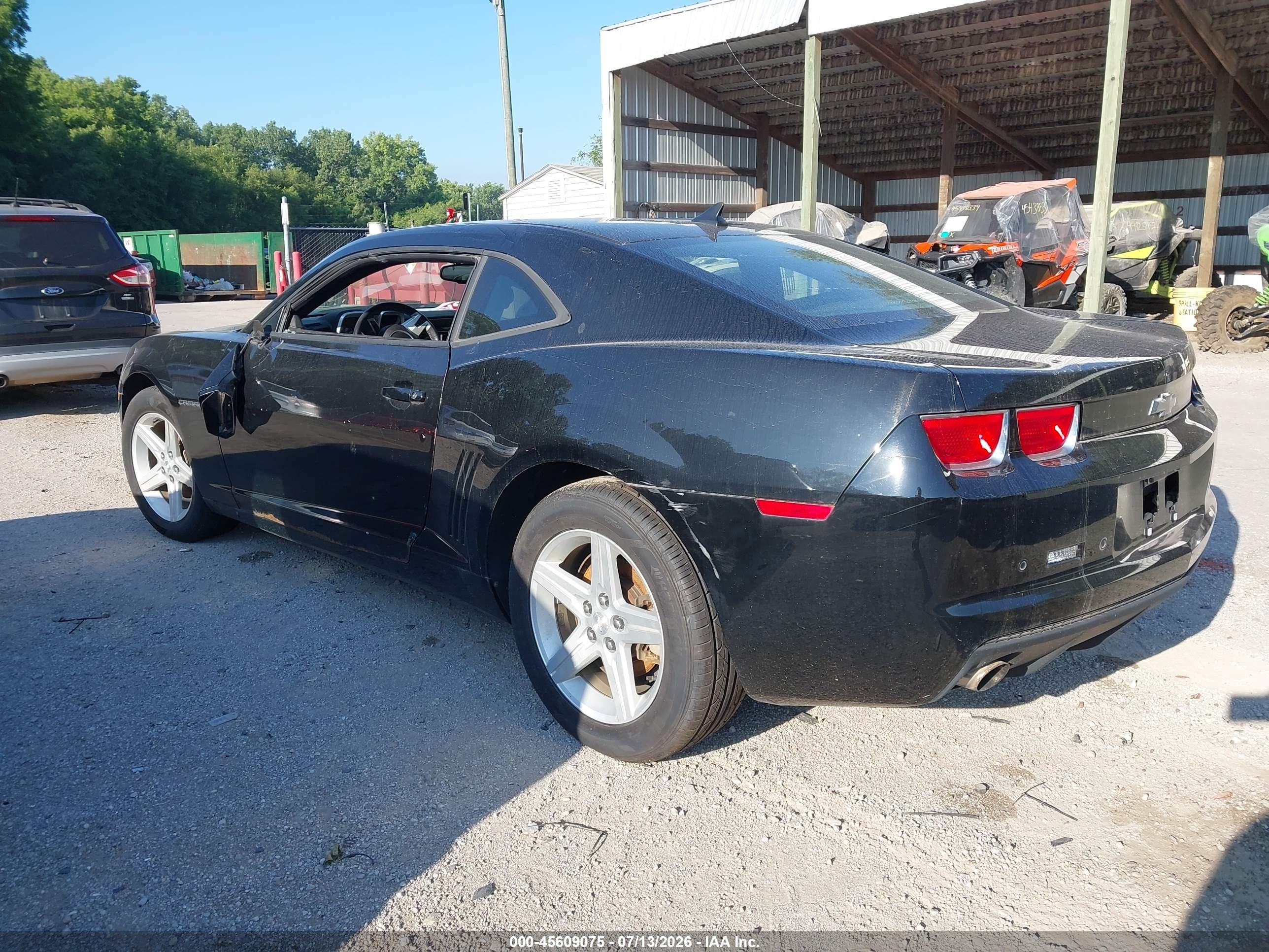 2010 Chevrolet Camaro 1lt Black vin: 2G1FB1EV4A9164415