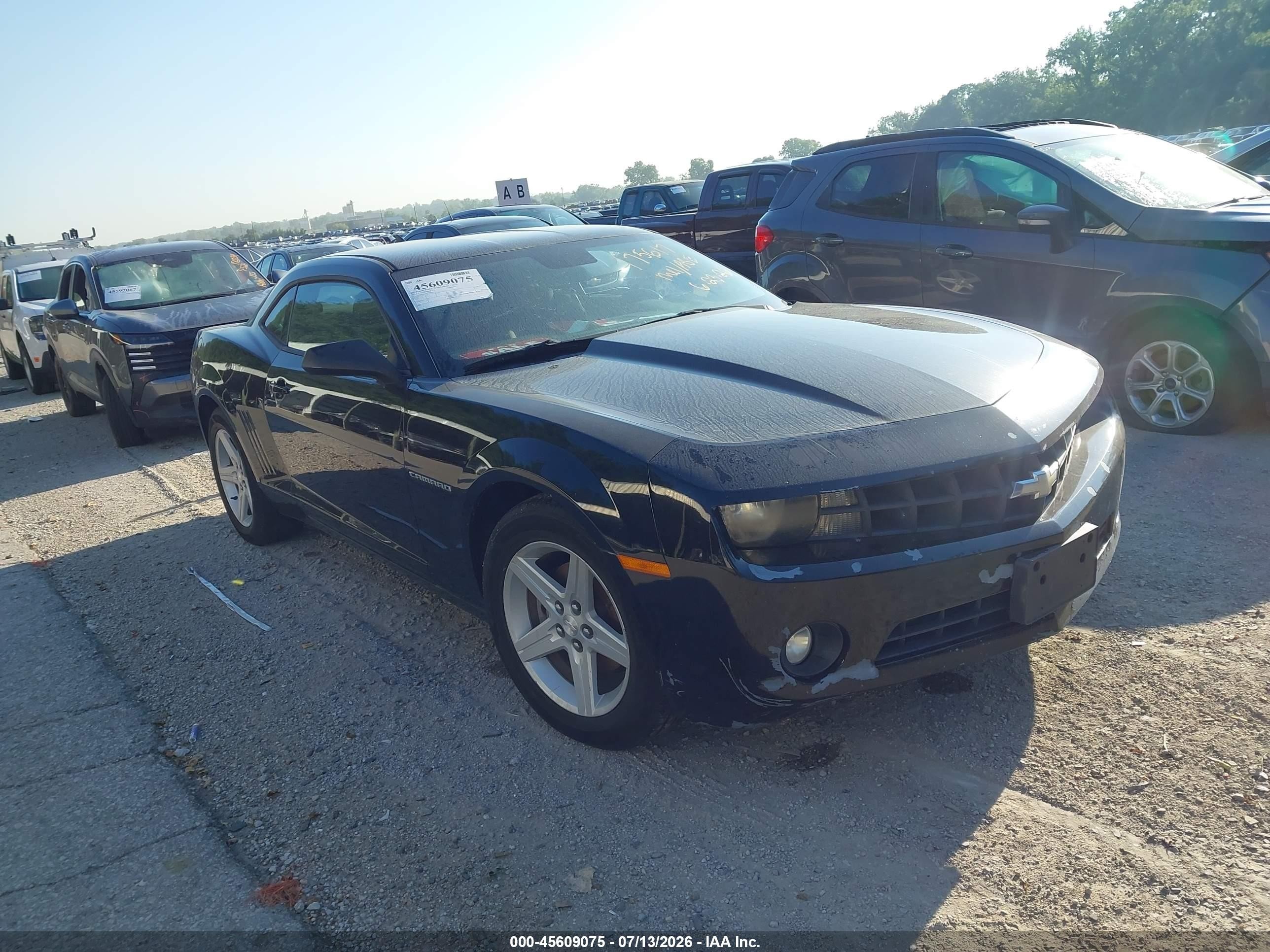 2010 Chevrolet Camaro 1lt Black vin: 2G1FB1EV4A9164415