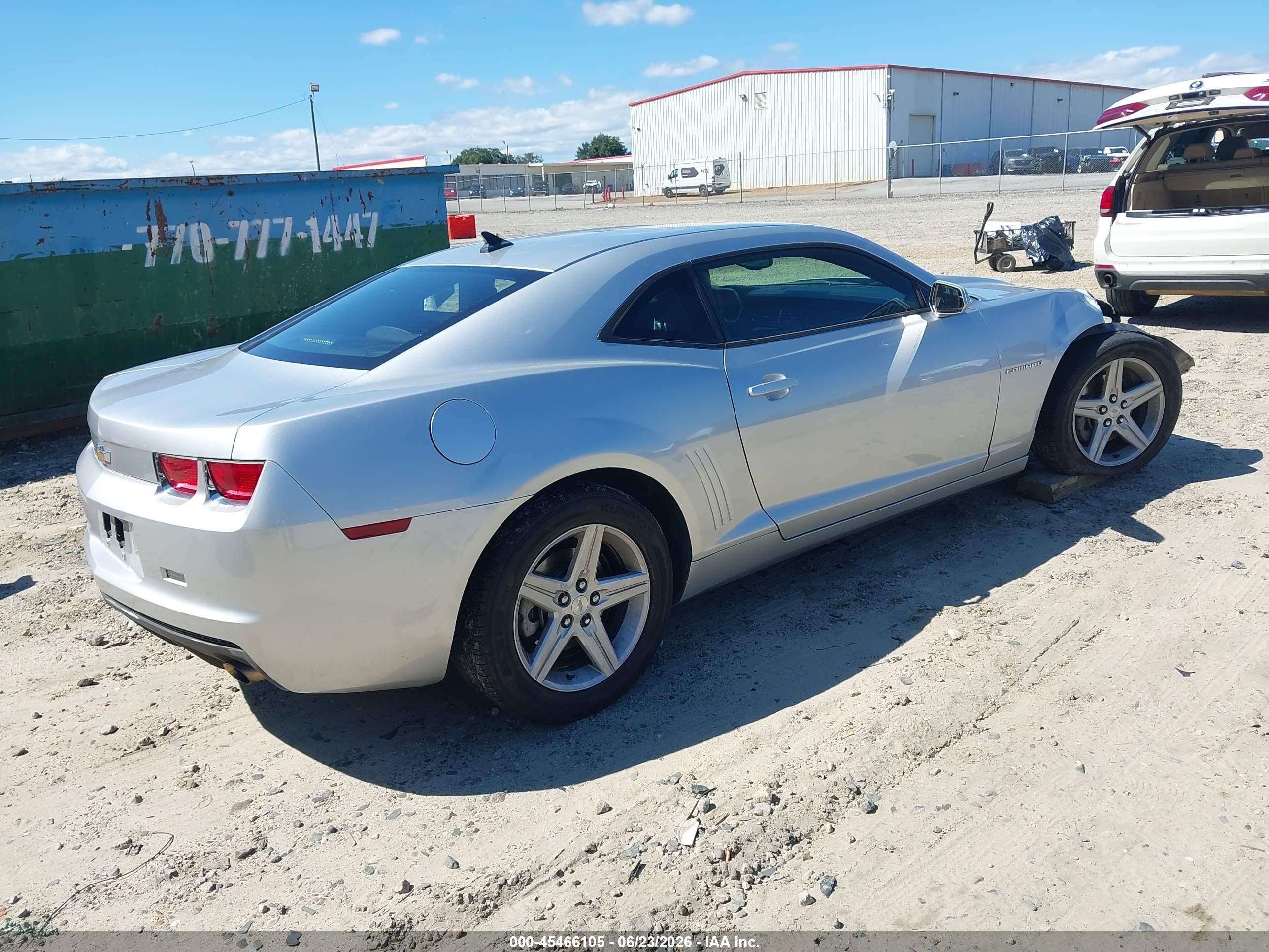2010 Chevrolet Camaro 1lt Gray vin: 2G1FB1EV4A9167685