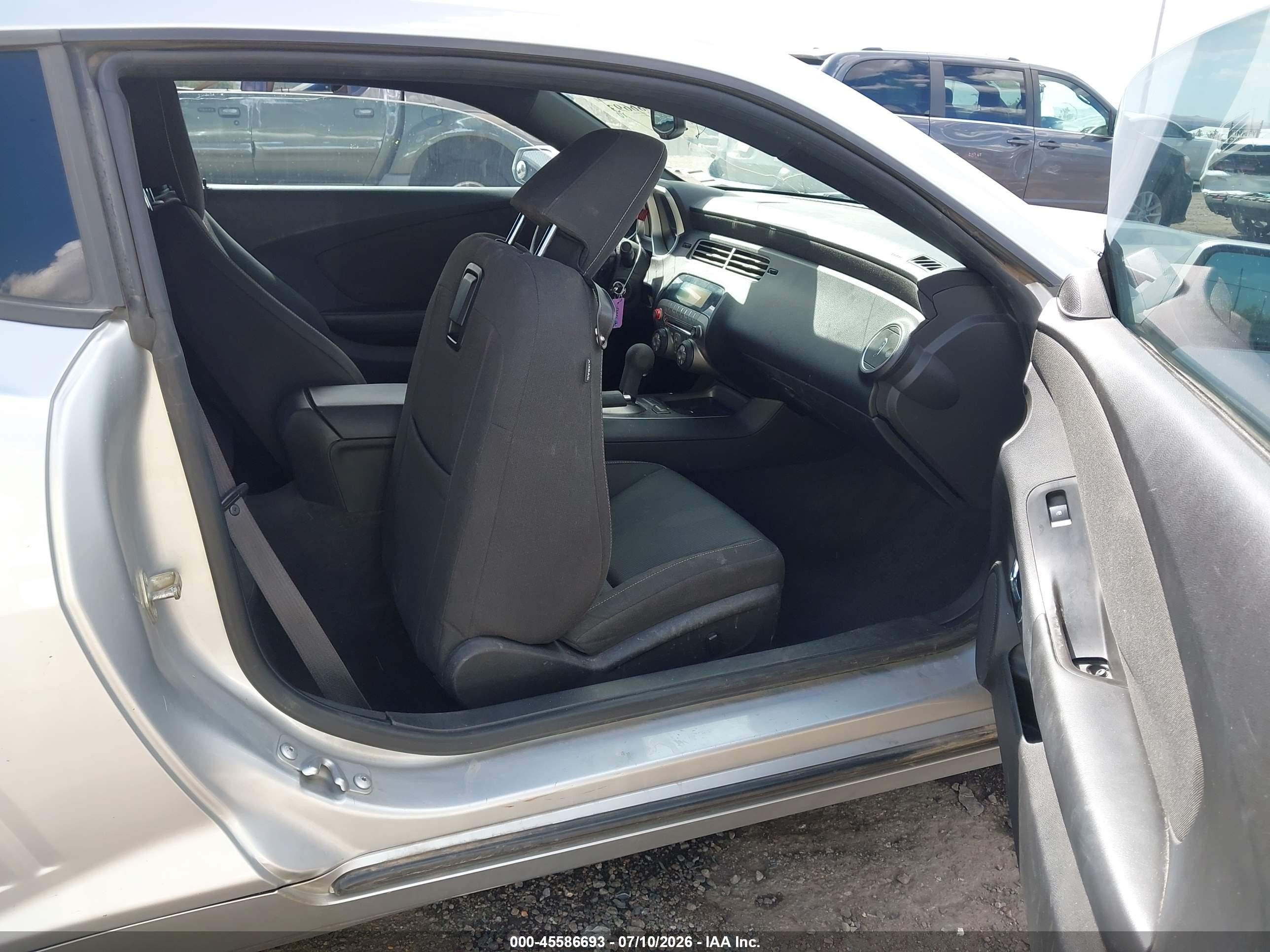 2010 Chevrolet Camaro 1lt Gray vin: 2G1FB1EV4A9186382