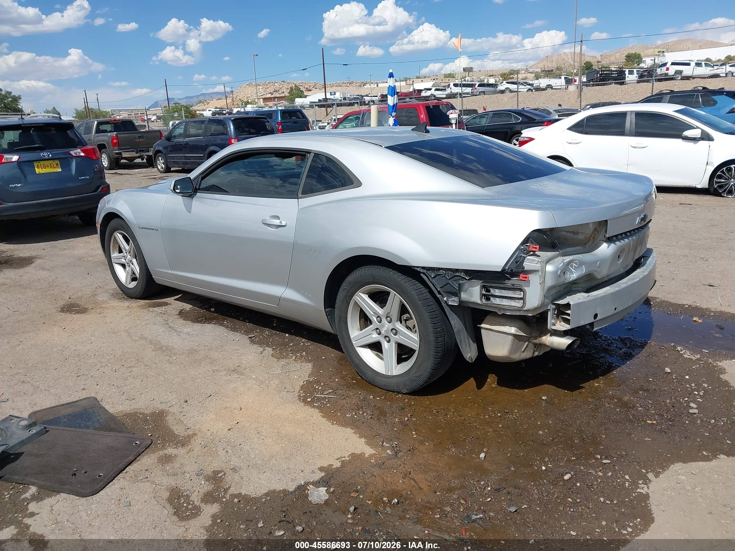 2010 Chevrolet Camaro 1lt Gray vin: 2G1FB1EV4A9186382