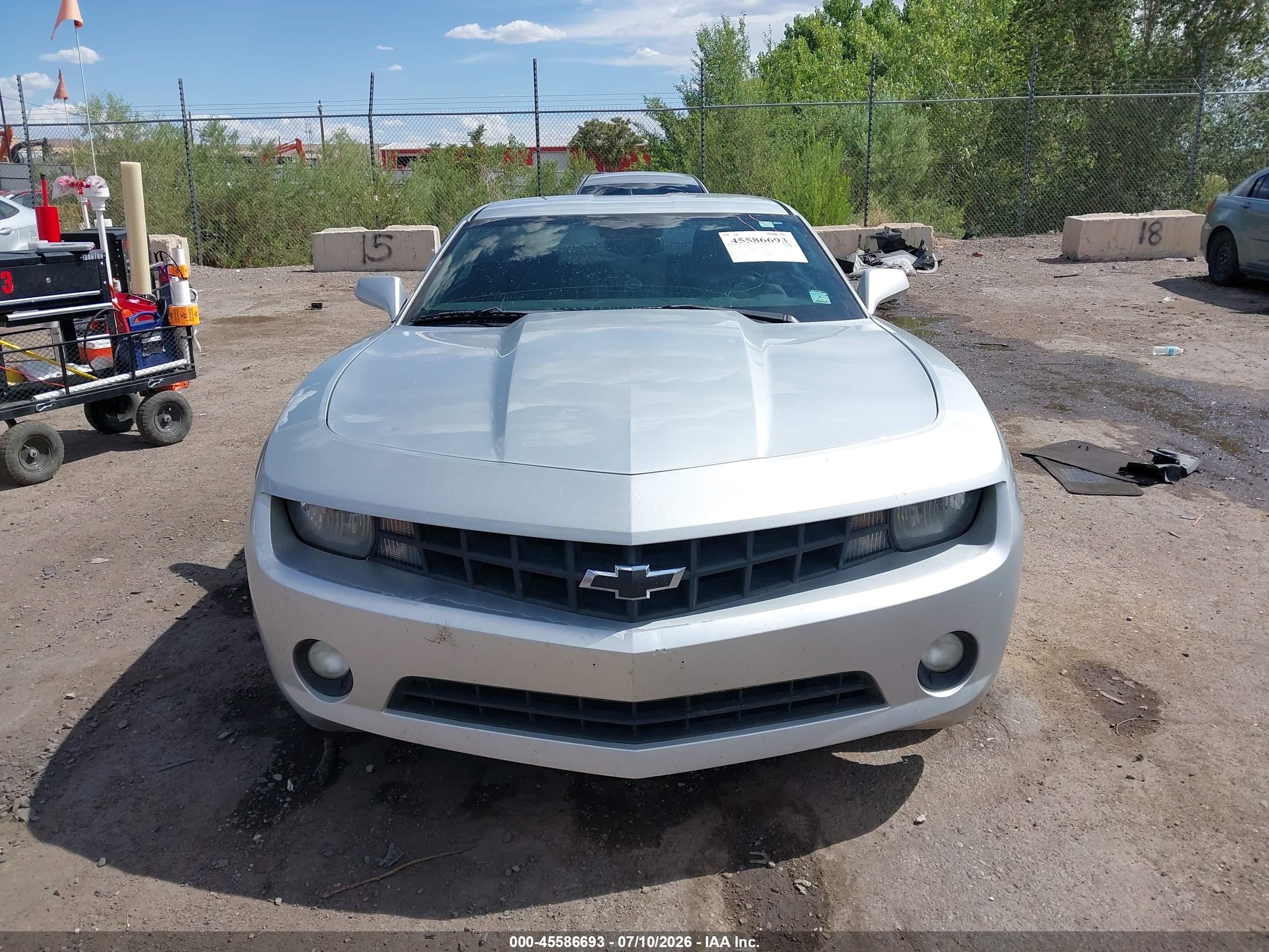 2010 Chevrolet Camaro 1lt Gray vin: 2G1FB1EV4A9186382