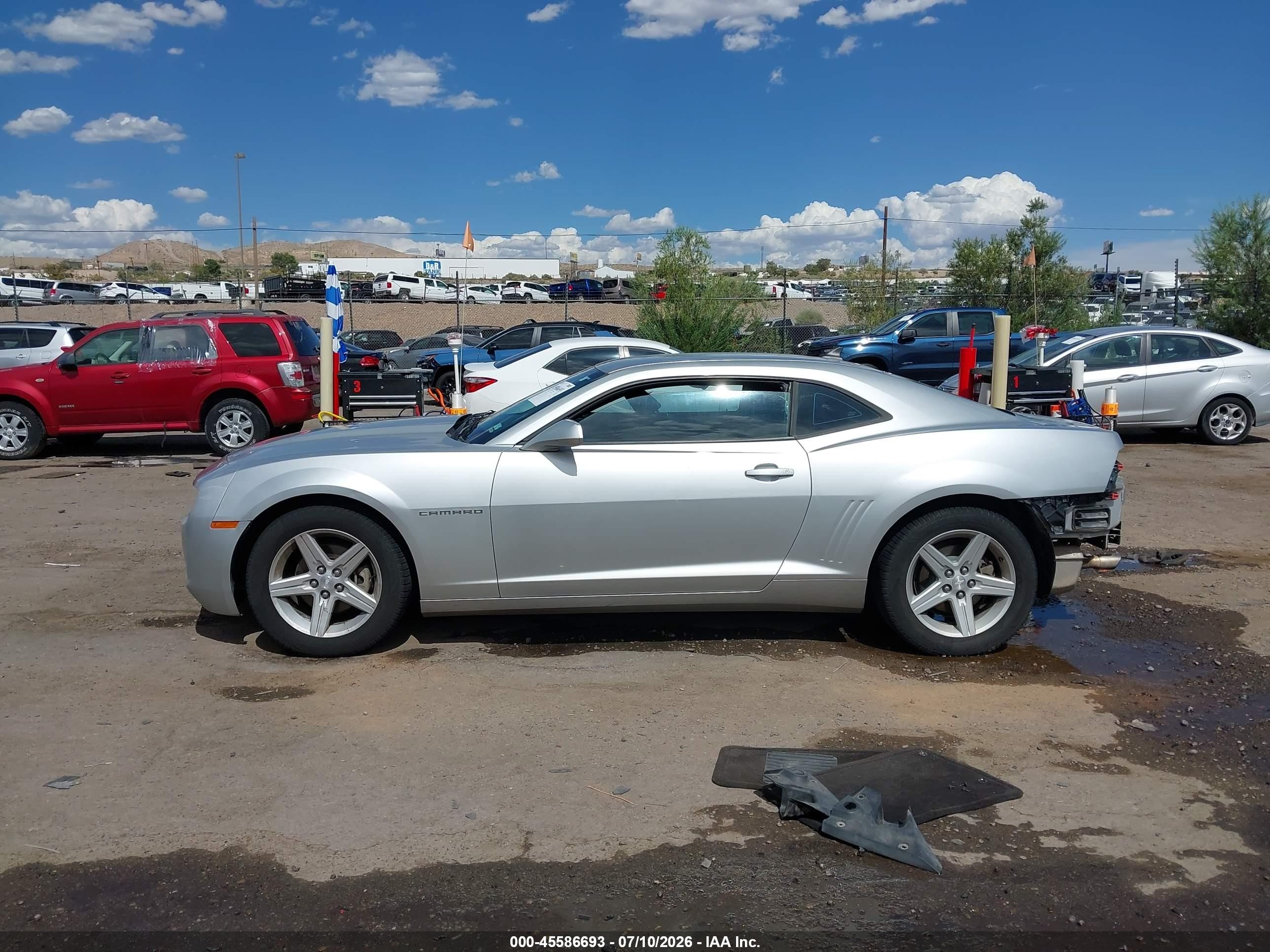 2010 Chevrolet Camaro 1lt Gray vin: 2G1FB1EV4A9186382