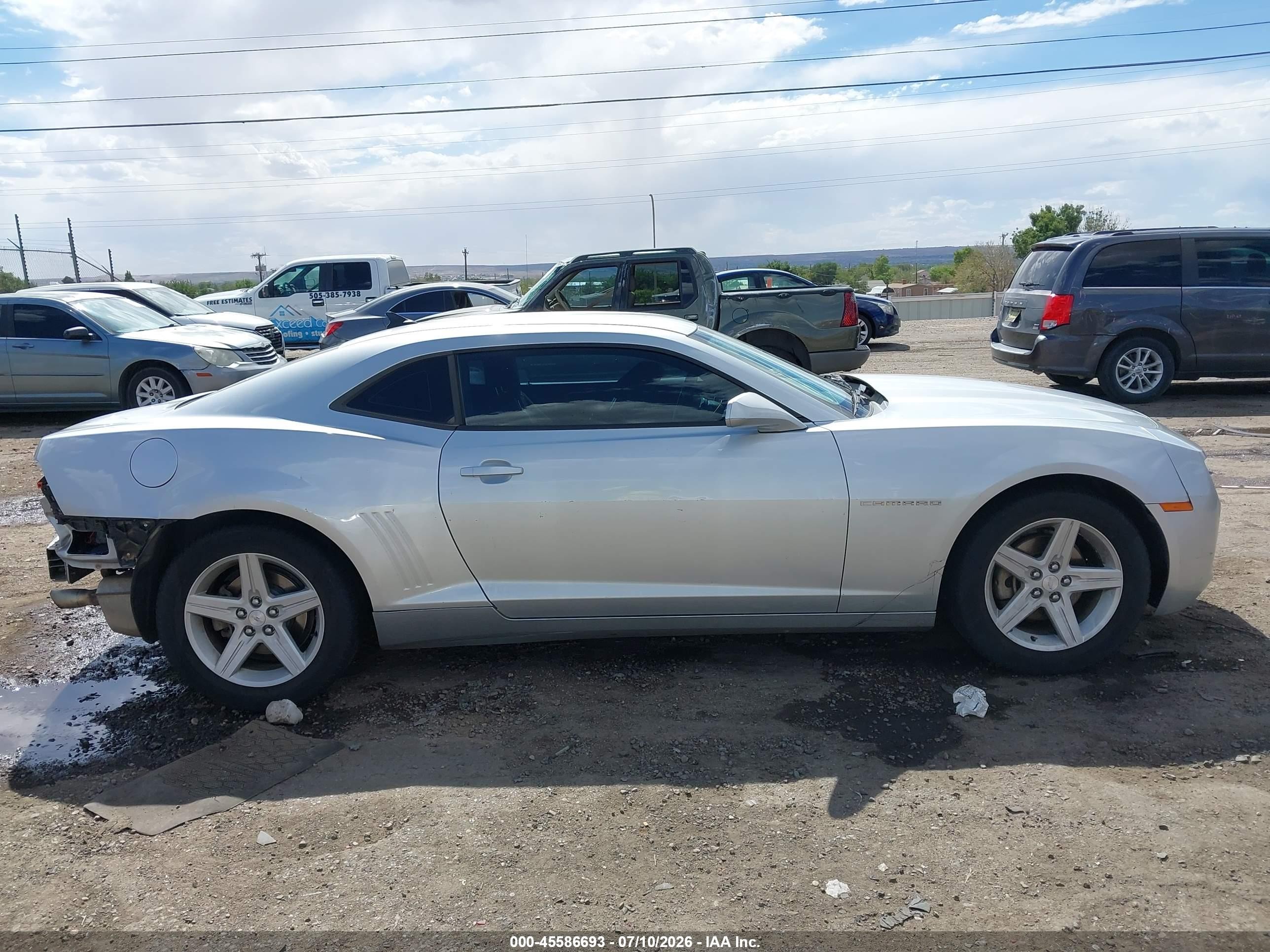 2010 Chevrolet Camaro 1lt Gray vin: 2G1FB1EV4A9186382