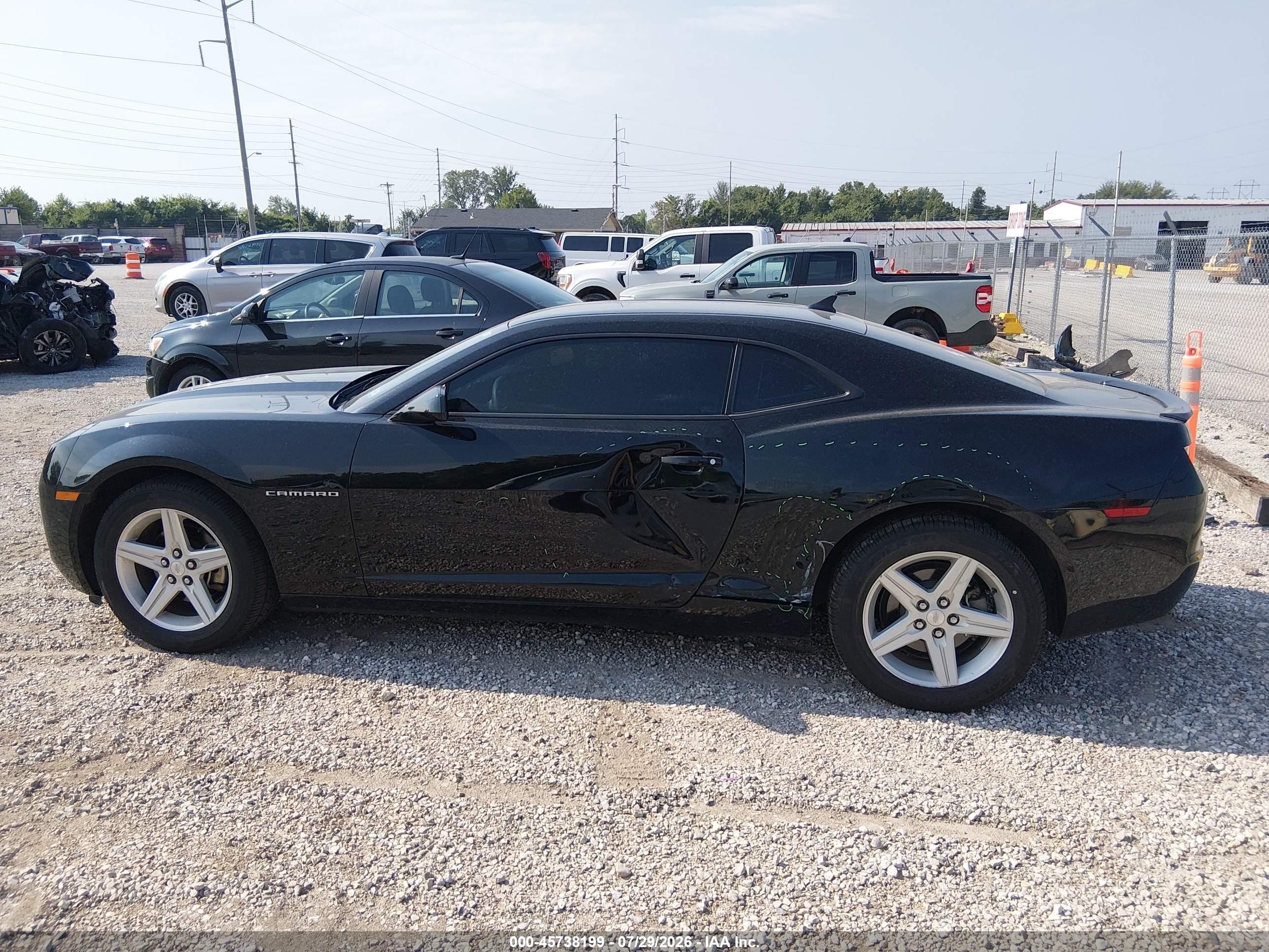 2010 Chevrolet Camaro 1lt Черный vin: 2G1FB1EV5A9173351