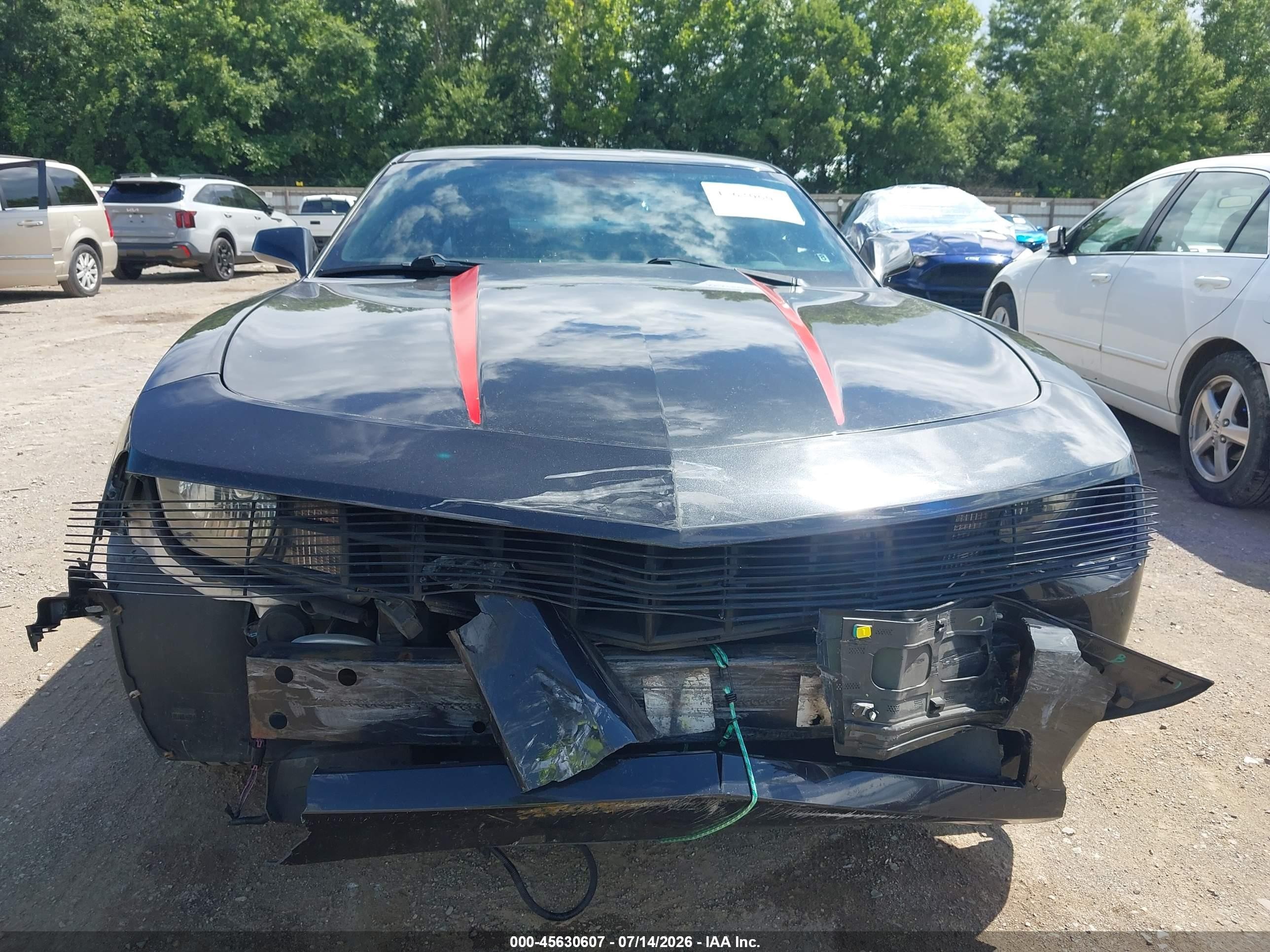 2010 Chevrolet Camaro 1lt Black vin: 2G1FB1EV5A9204131