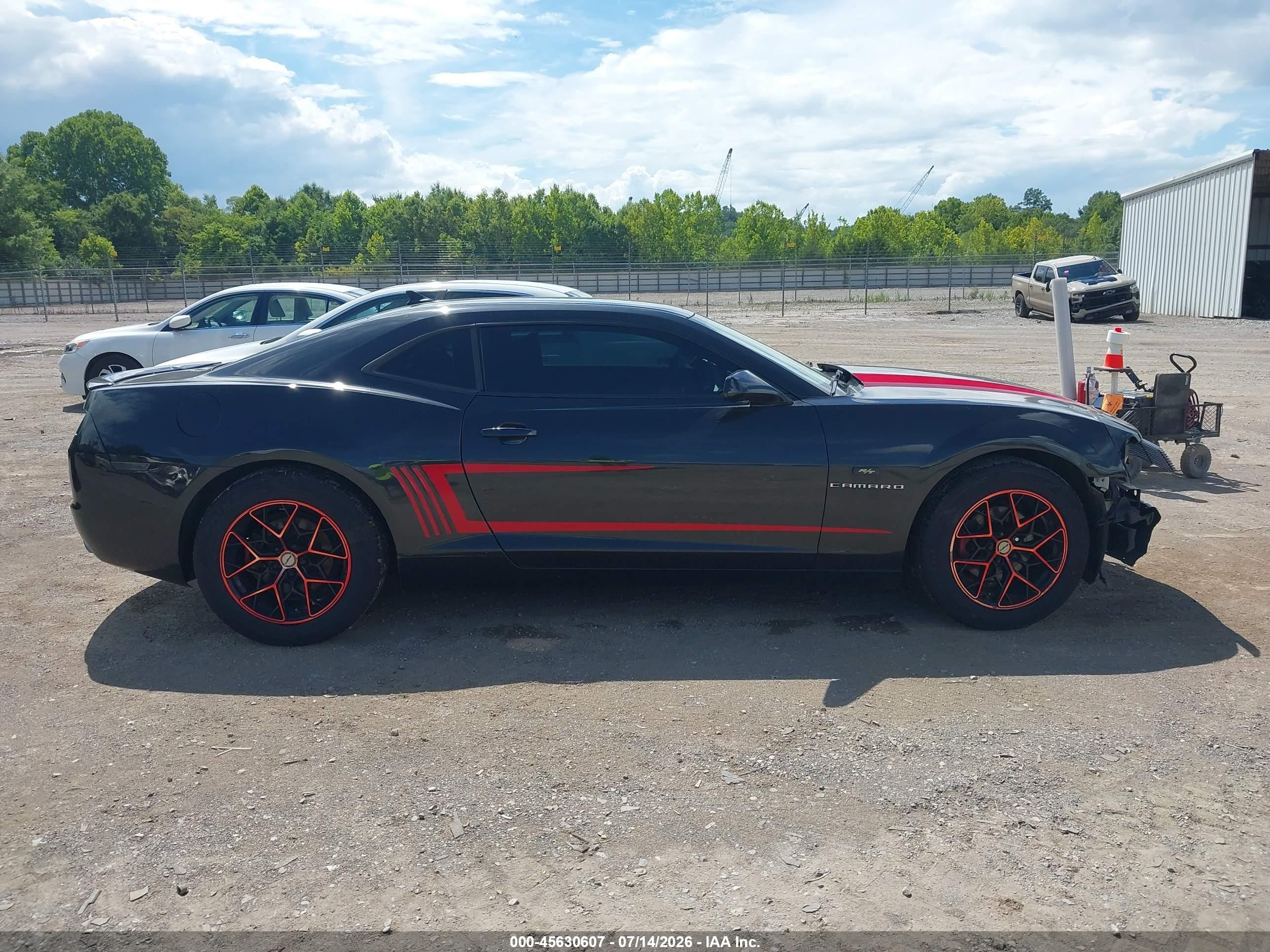 2010 Chevrolet Camaro 1lt Black vin: 2G1FB1EV5A9204131