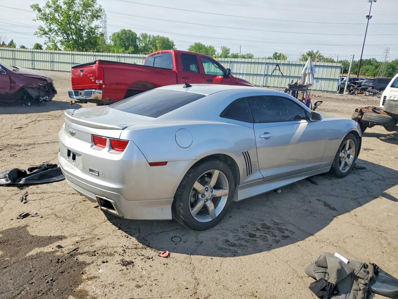 2010 Chevrolet Camaro Lt Silver vin: 2G1FB1EV6A9173200