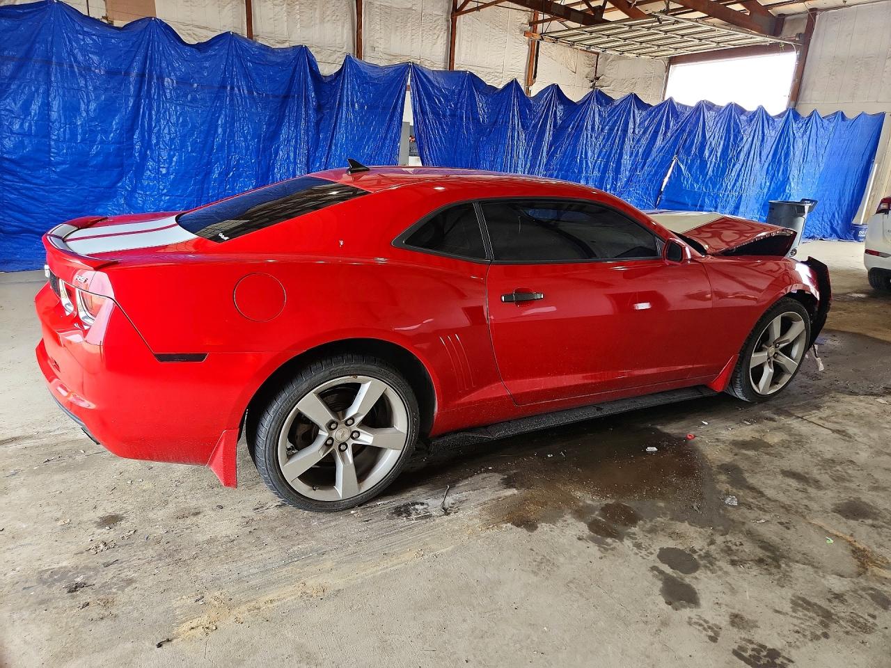 2010 Chevrolet Camaro Lt Red vin: 2G1FB1EV6A9181622