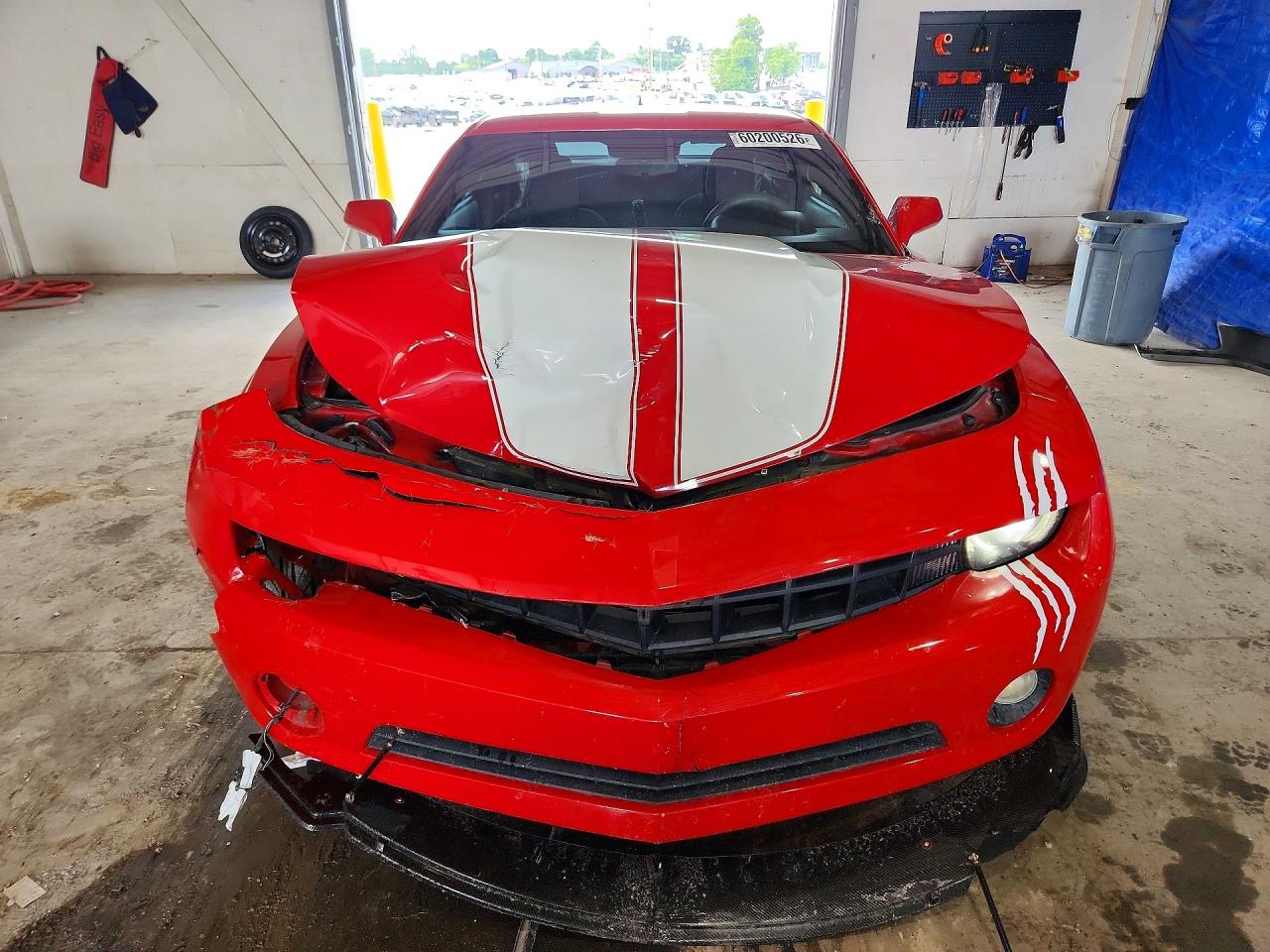 2010 Chevrolet Camaro Lt Red vin: 2G1FB1EV6A9181622