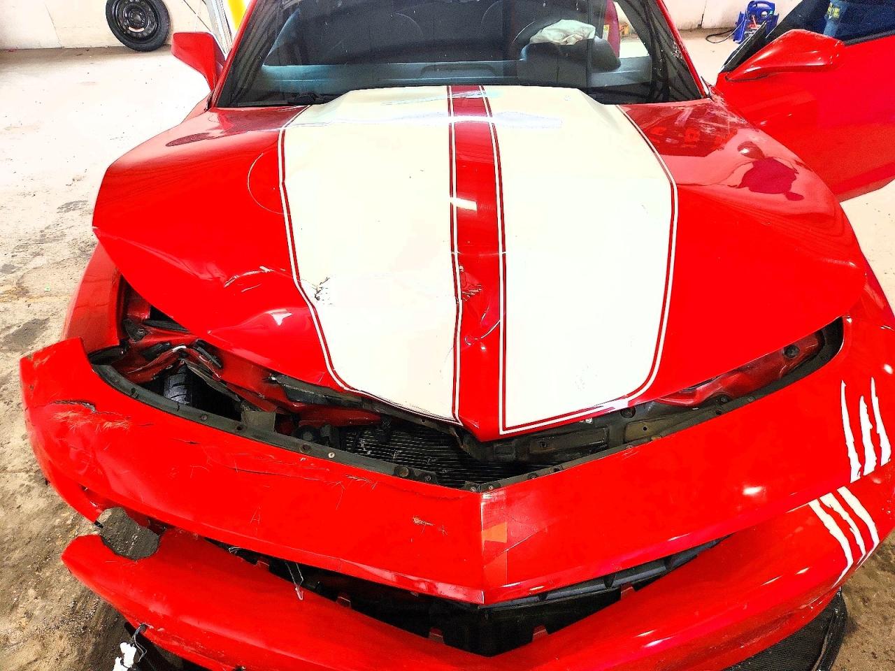2010 Chevrolet Camaro Lt Red vin: 2G1FB1EV6A9181622