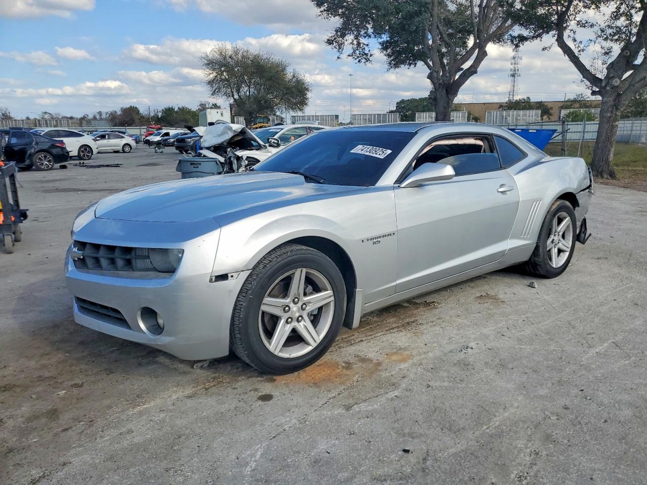 2010 Chevrolet Camaro Lt Silver vin: 2G1FB1EV6A9227997