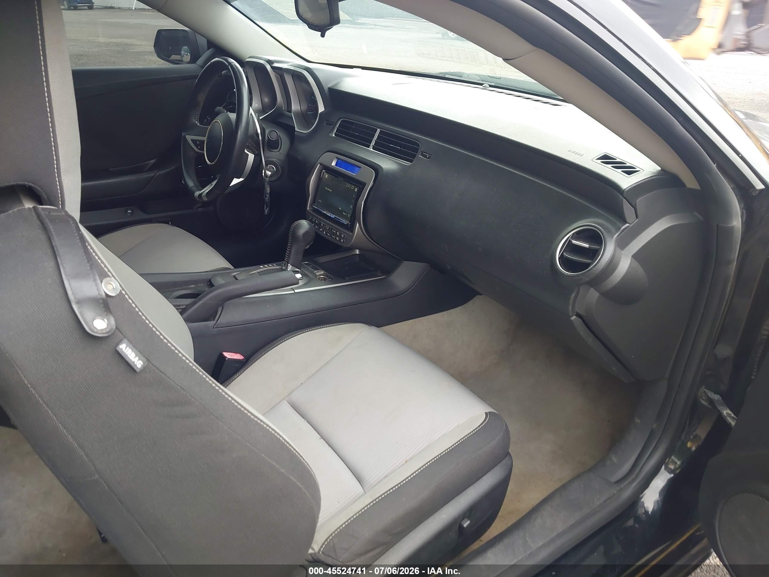 2010 Chevrolet Camaro 1lt Black vin: 2G1FB1EV7A9102510