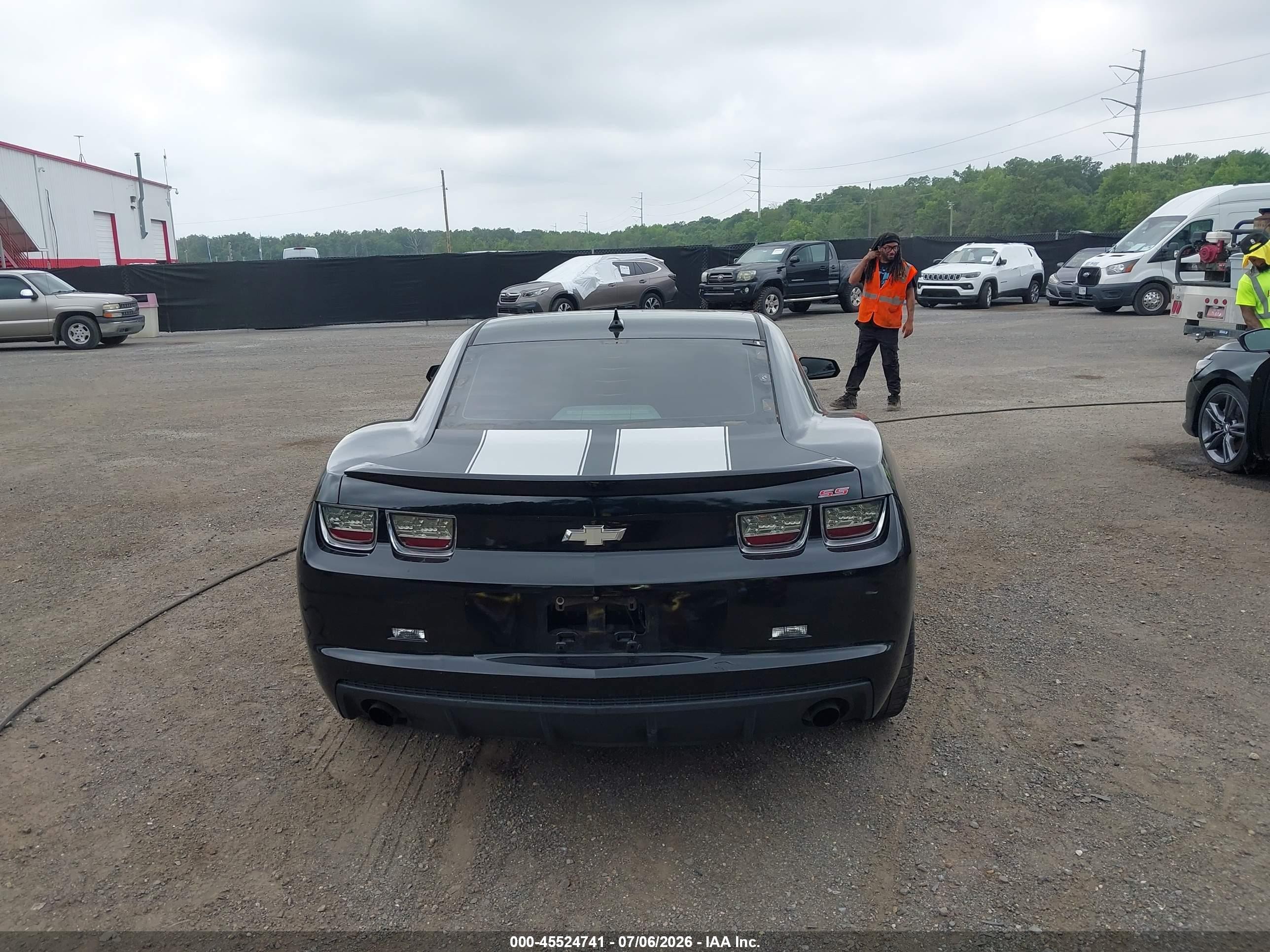 2010 Chevrolet Camaro 1lt Black vin: 2G1FB1EV7A9102510