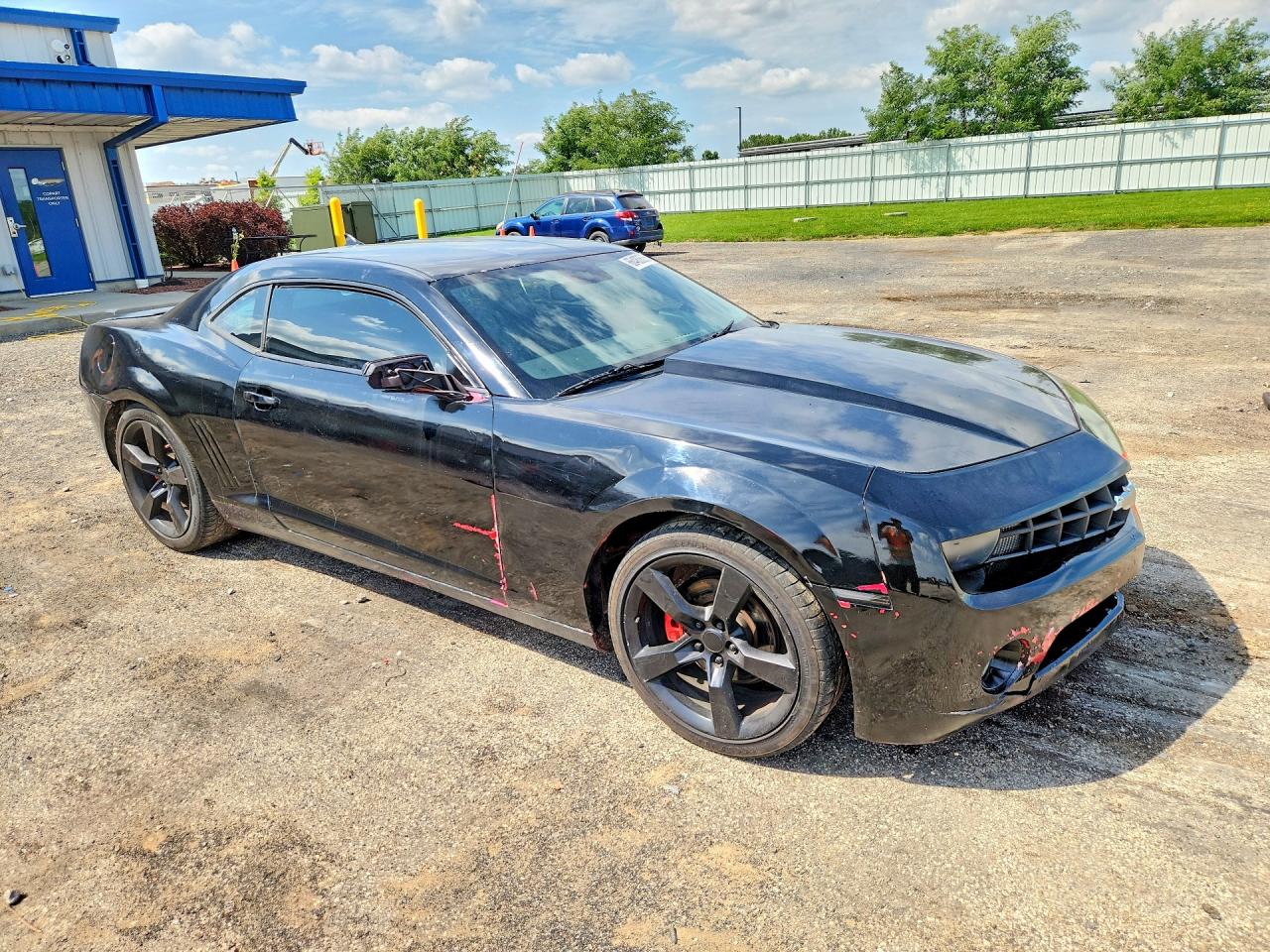 2010 Chevrolet Camaro Lt Black vin: 2G1FB1EV7A9106668