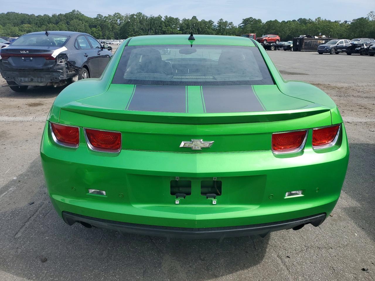 2010 Chevrolet Camaro Lt Green vin: 2G1FB1EV7A9220489