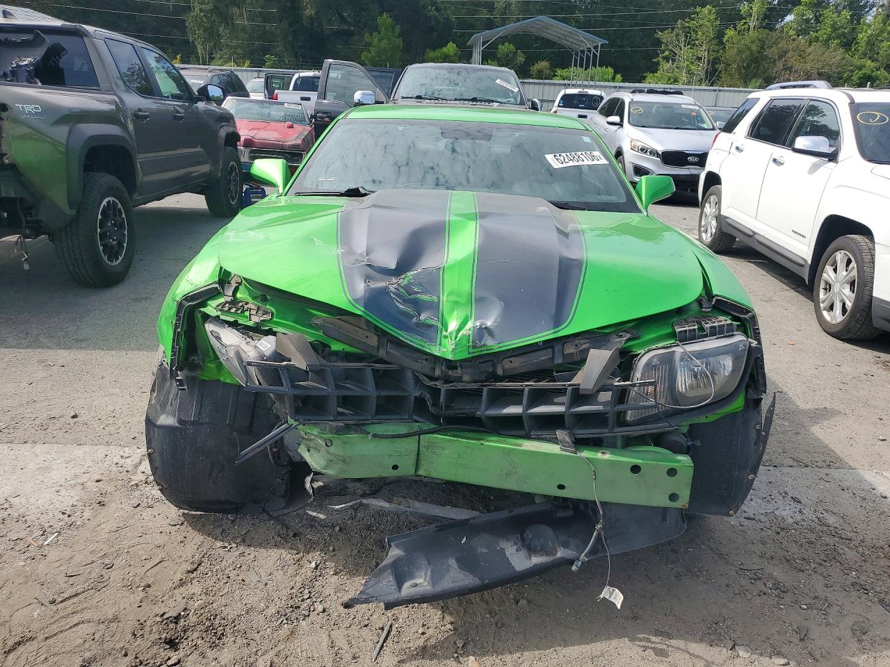 2010 Chevrolet Camaro Lt Green vin: 2G1FB1EV7A9220489