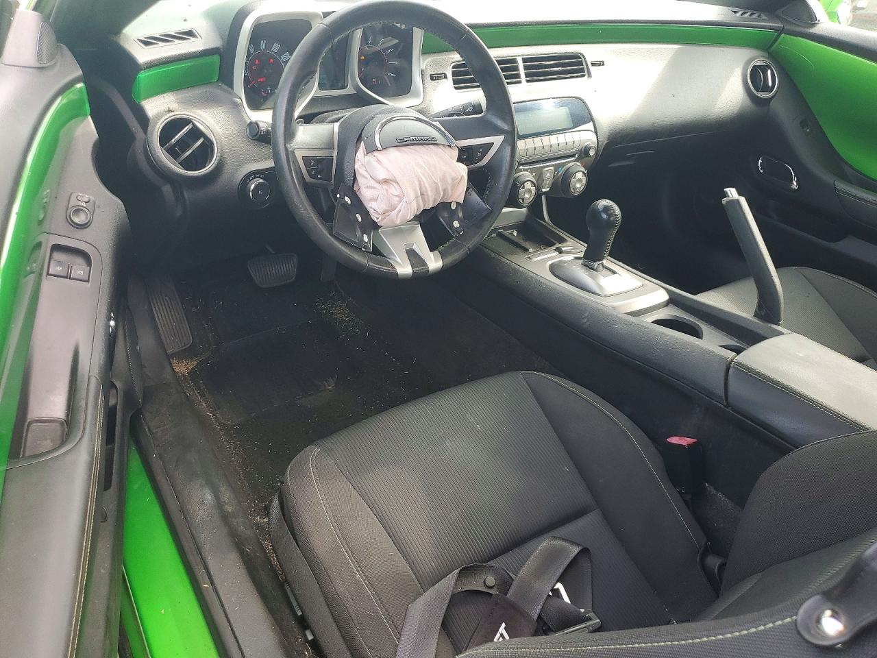 2010 Chevrolet Camaro Lt Green vin: 2G1FB1EV7A9220489