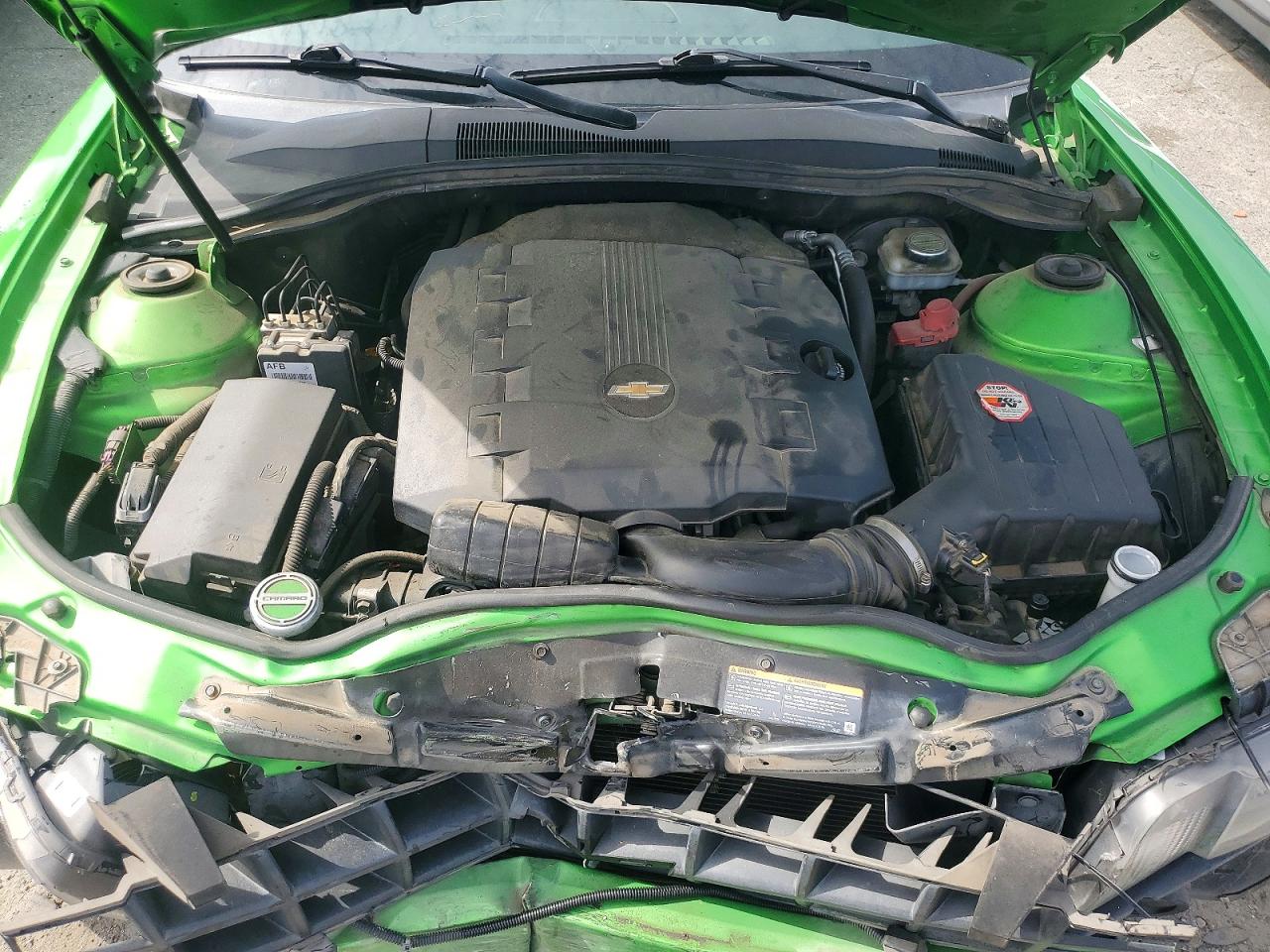 2010 Chevrolet Camaro Lt Green vin: 2G1FB1EV7A9220489