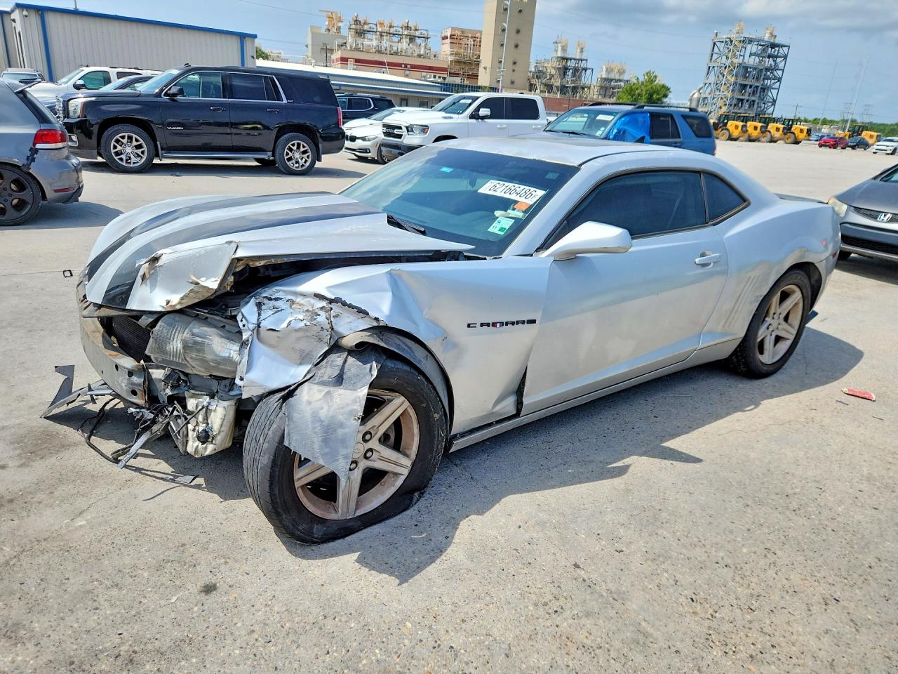2010 Chevrolet Camaro Lt Silver vin: 2G1FB1EV8A9131191