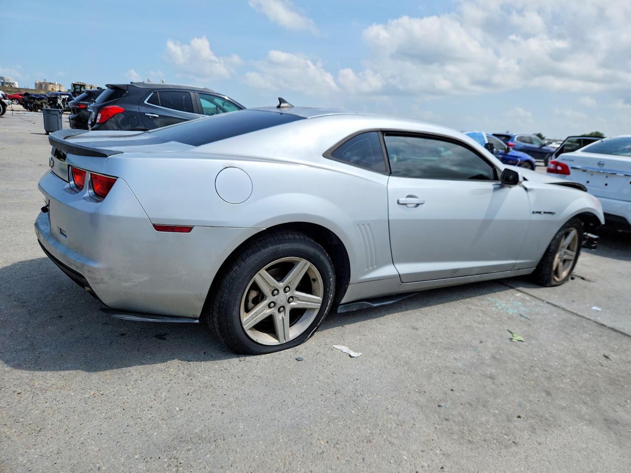 2010 Chevrolet Camaro Lt Silver vin: 2G1FB1EV8A9131191